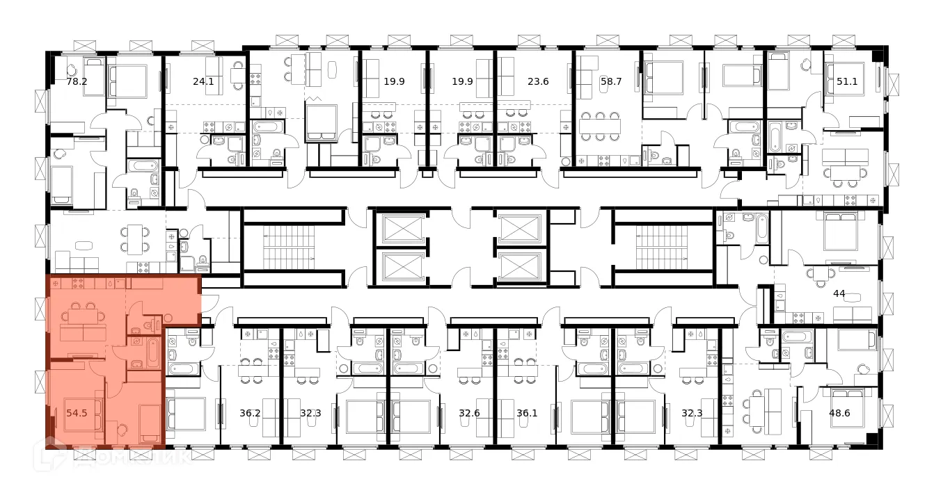 Фото квартиры в ЖК Ярославский квартал
