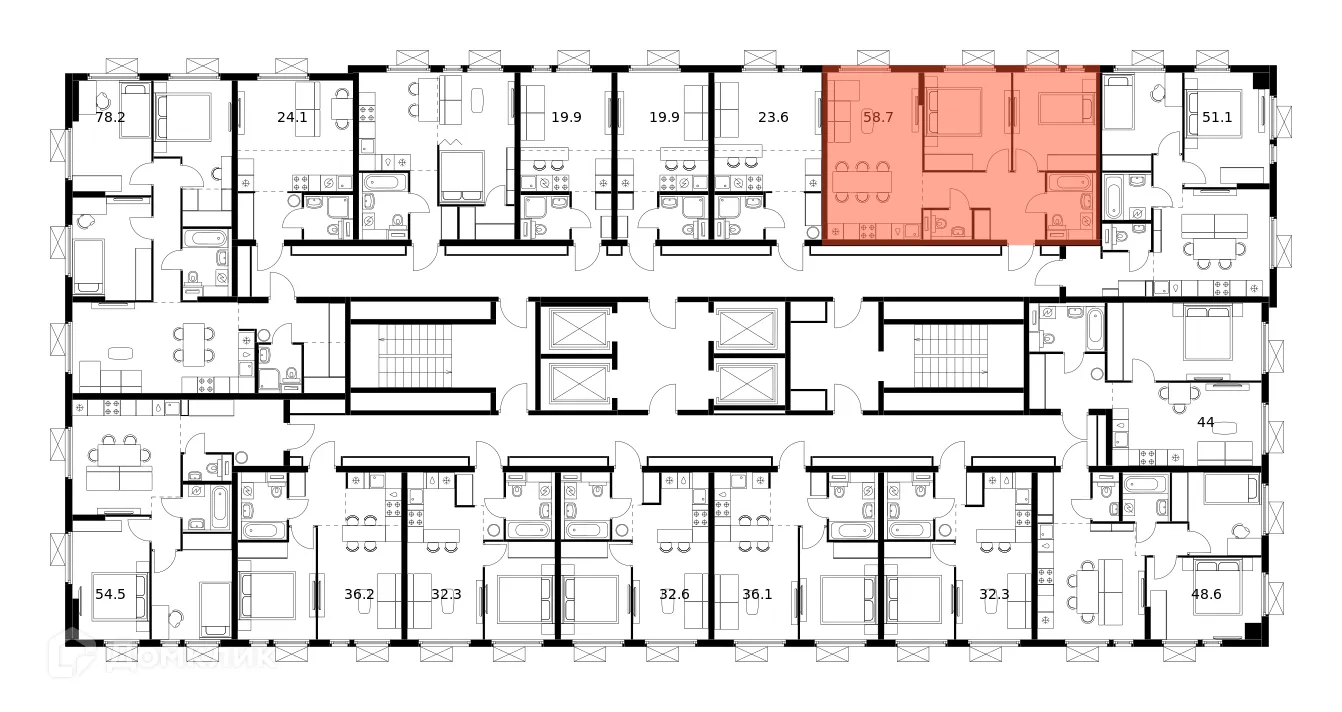 Фото квартиры в ЖК Ярославский квартал