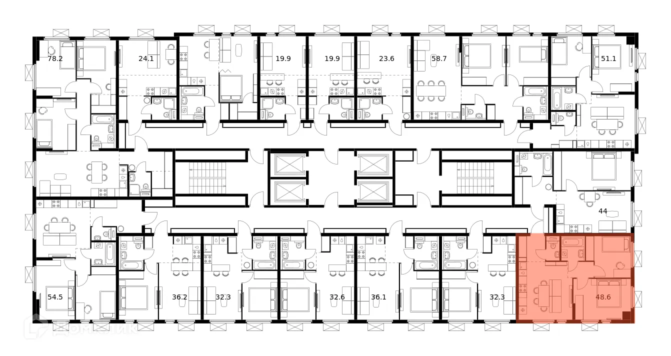 Фото квартиры в ЖК Ярославский квартал