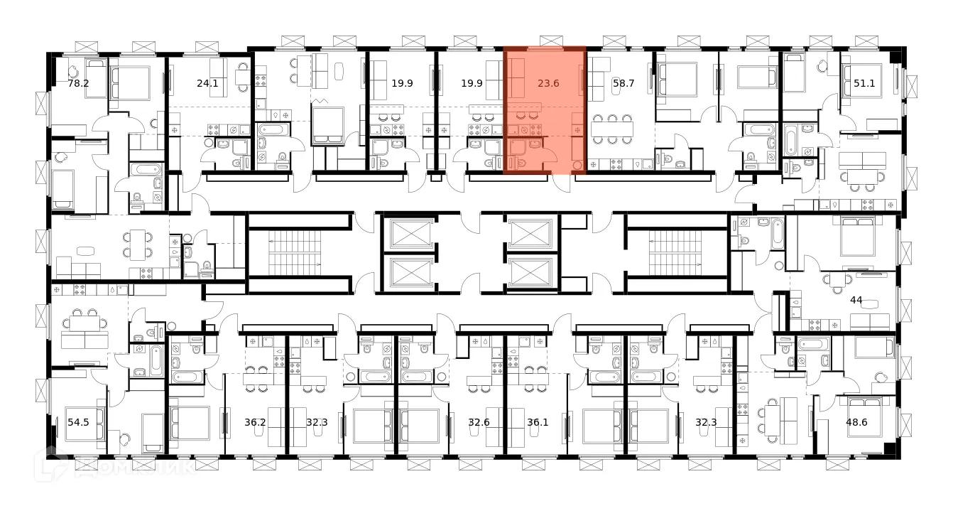 Фото квартиры в ЖК Ярославский квартал