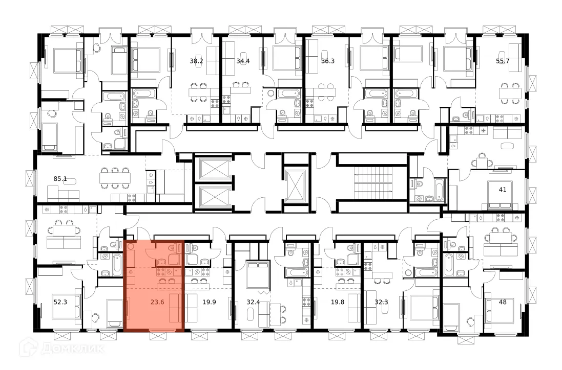 Фото квартиры в ЖК Ярославский квартал