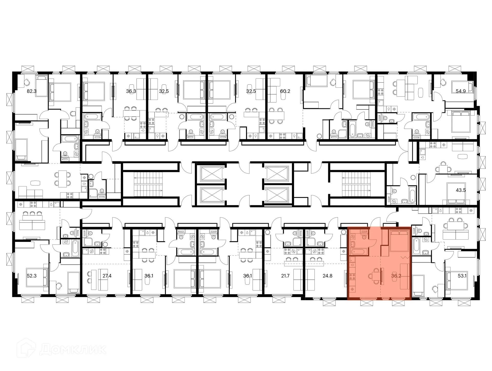 Фото квартиры в ЖК Ярославский квартал