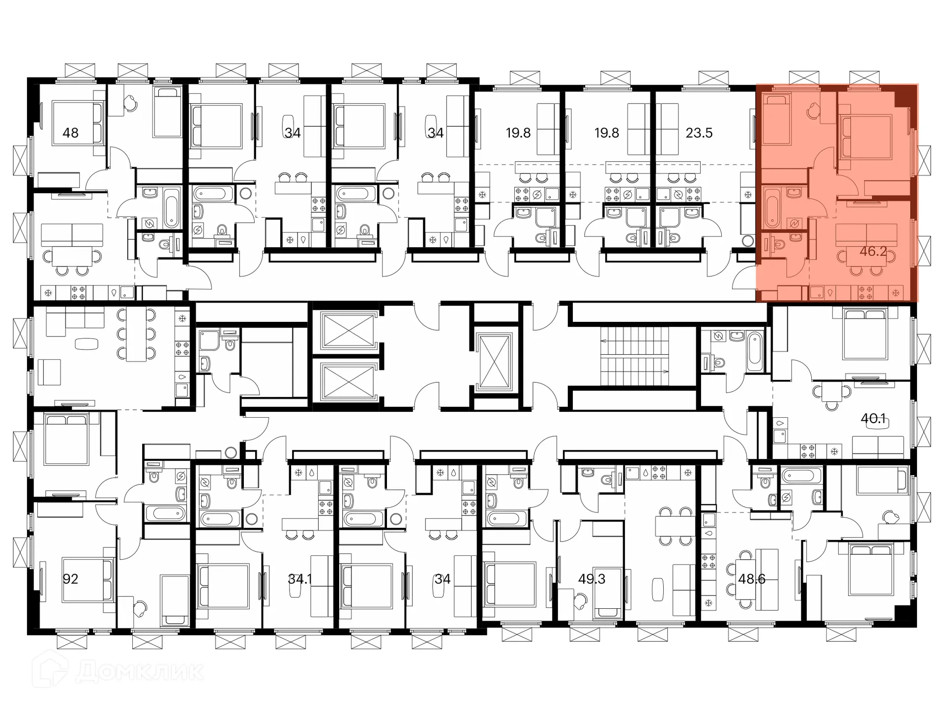 Фото квартиры в ЖК Ярославский квартал