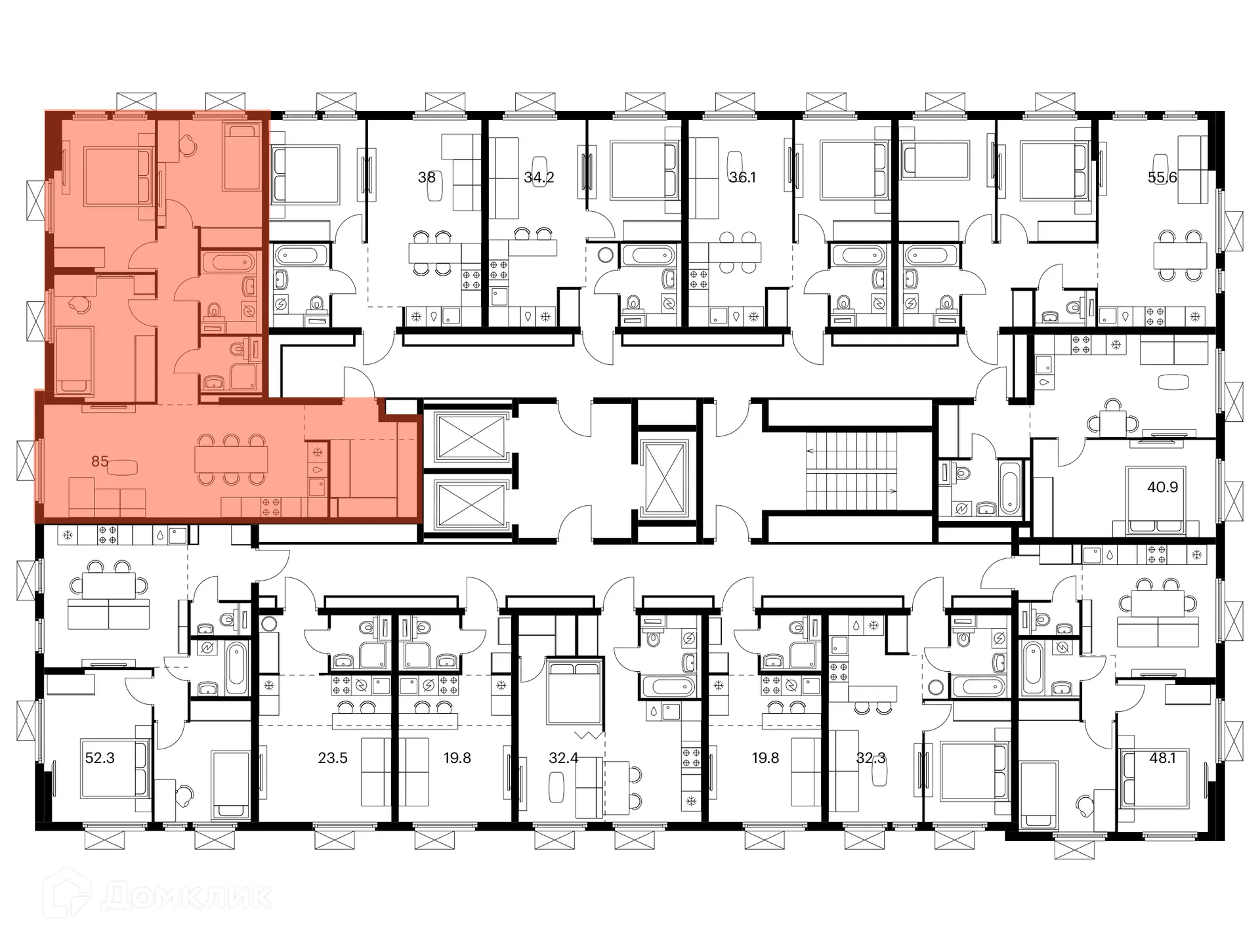 Фото квартиры в ЖК Ярославский квартал