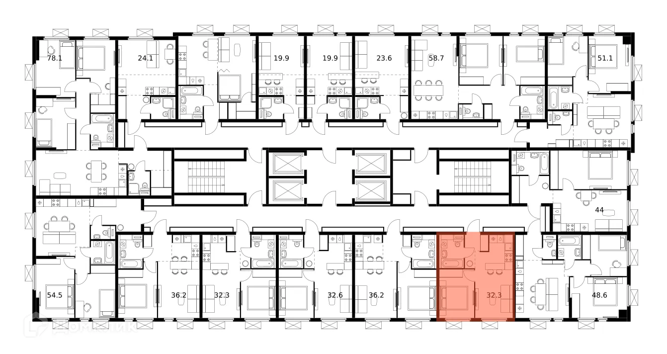 Фото квартиры в ЖК Ярославский квартал