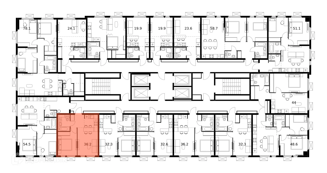 Фото квартиры в ЖК Ярославский квартал