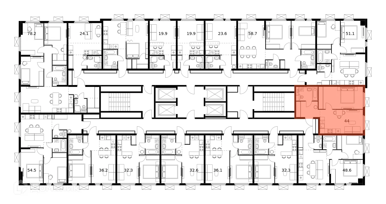 Фото квартиры в ЖК Ярославский квартал