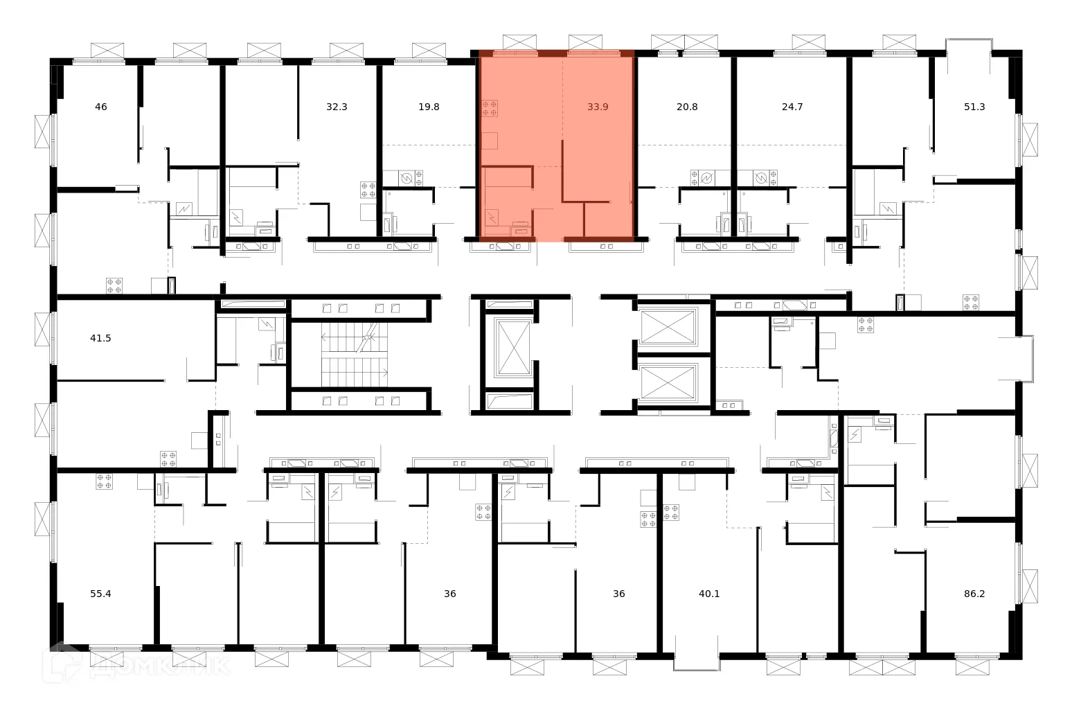 Фото квартиры в ЖК Яуза парк