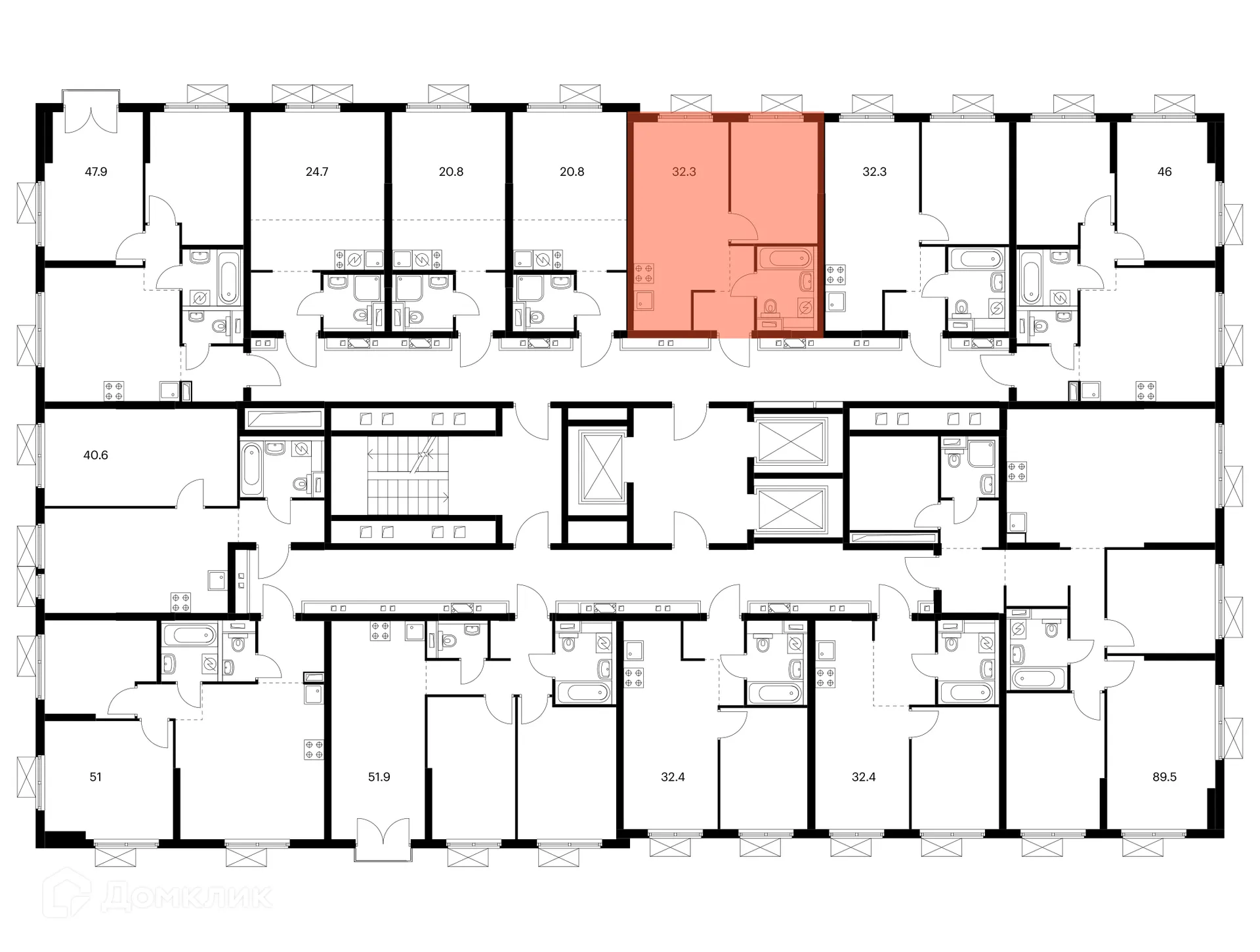 Фото квартиры в ЖК Яуза парк