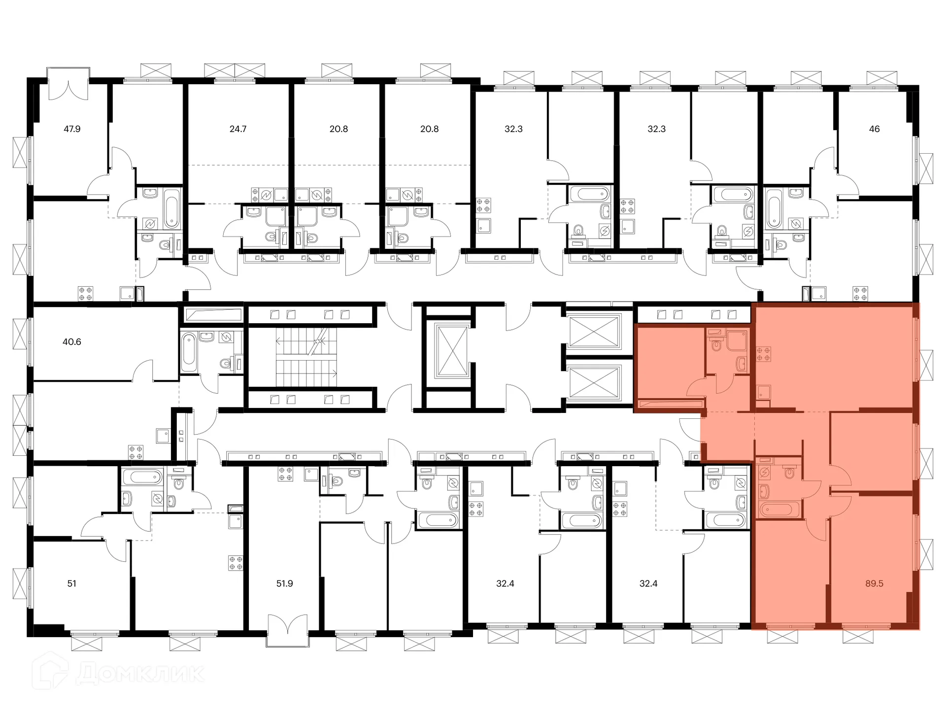 Фото квартиры в ЖК Яуза парк