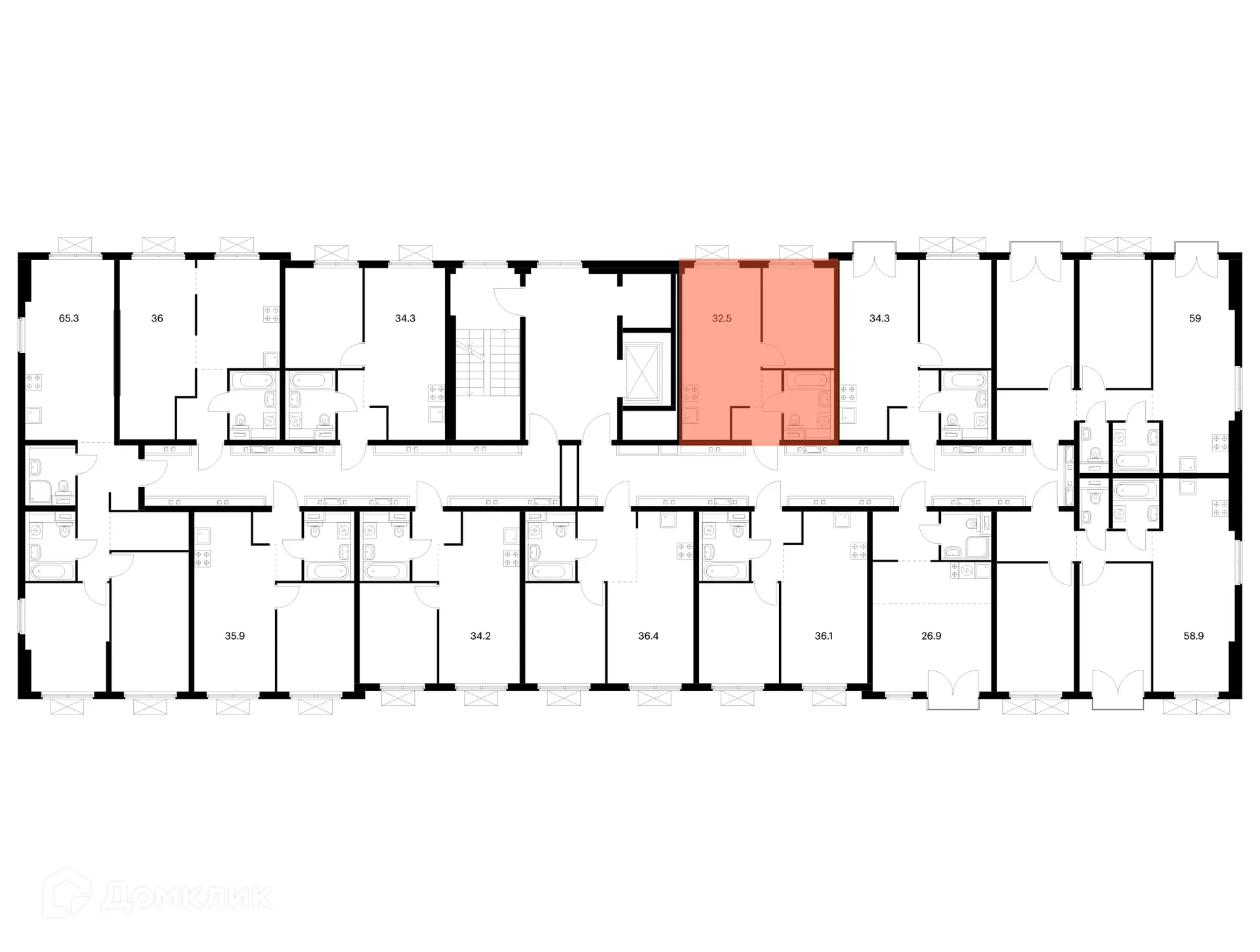 Фото квартиры в ЖК Яуза парк