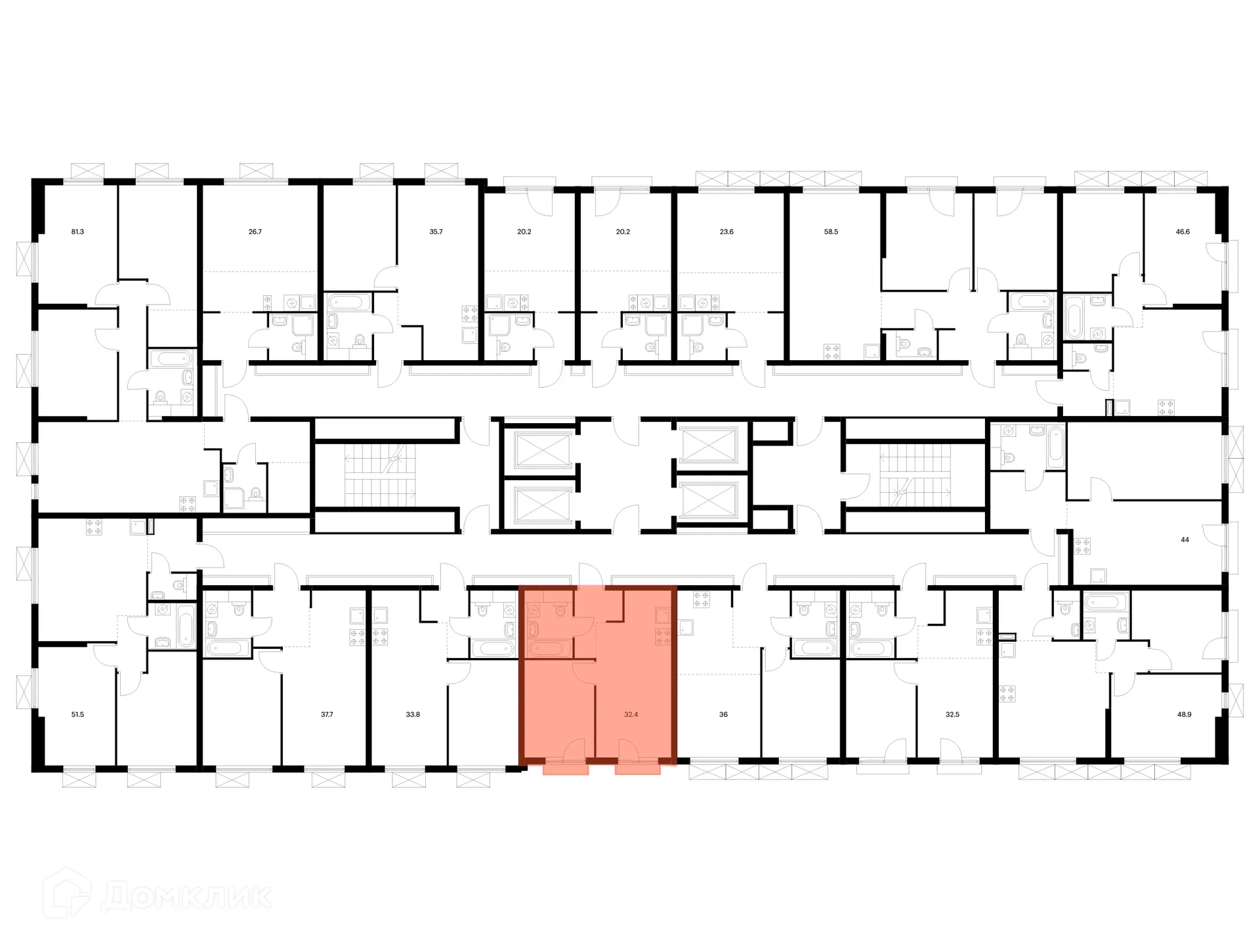 Фото квартиры в ЖК Яуза парк