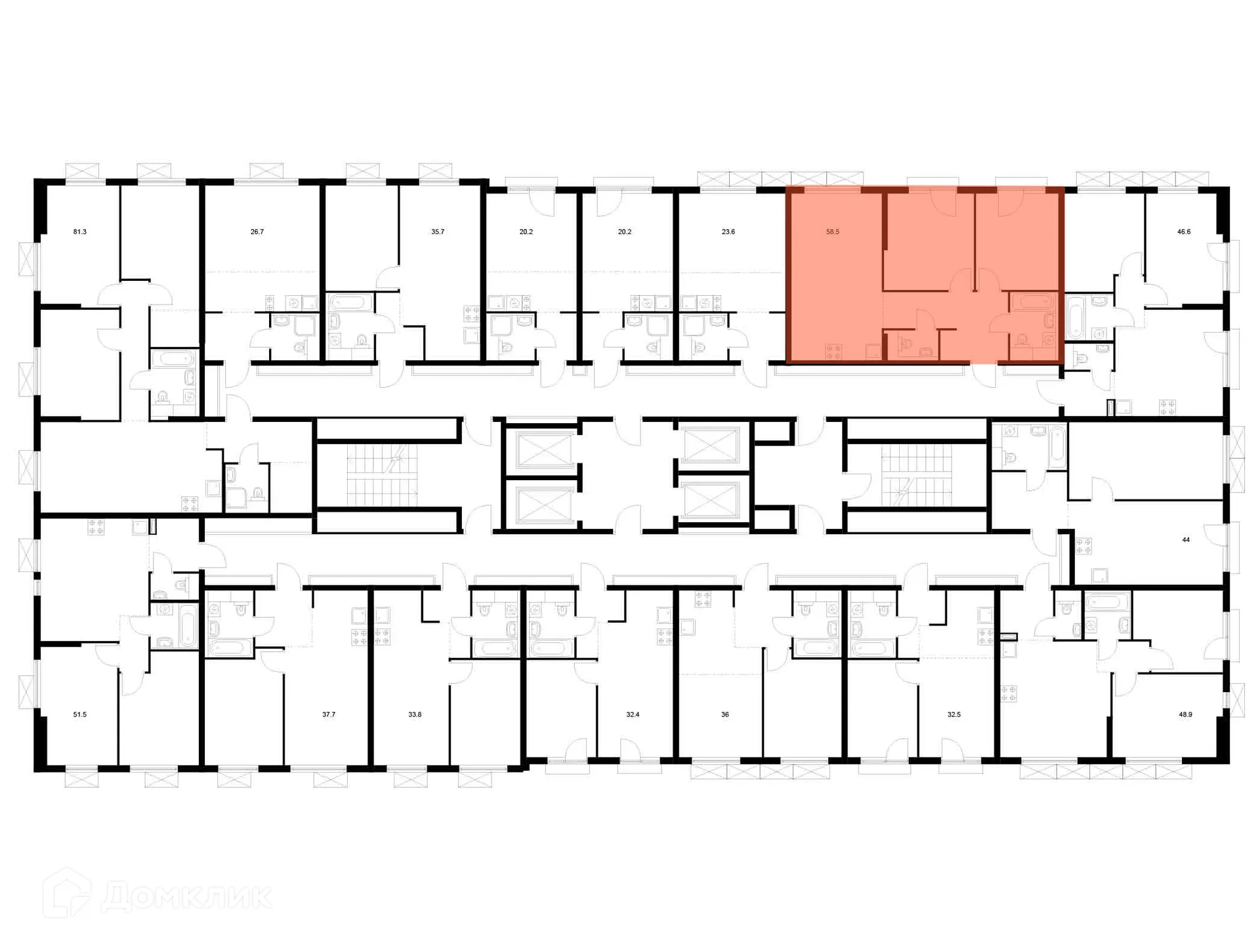 Фото квартиры в ЖК Яуза парк