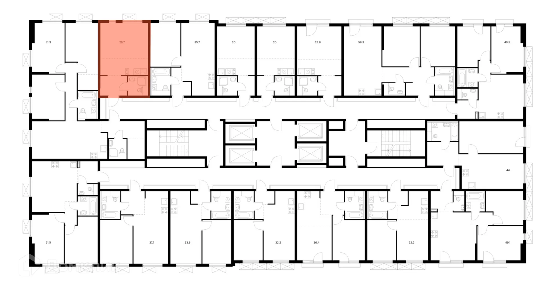 Фото квартиры в ЖК Яуза парк