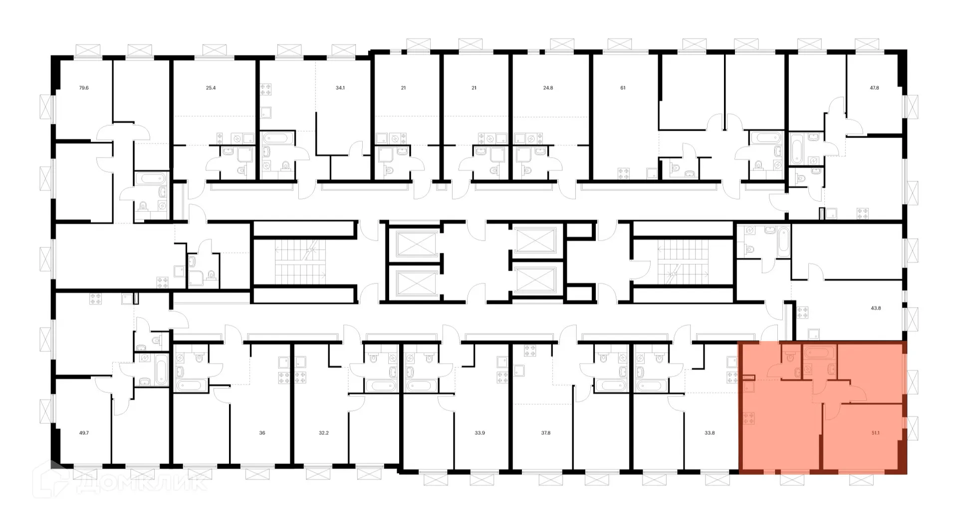 Фото квартиры в ЖК Яуза парк