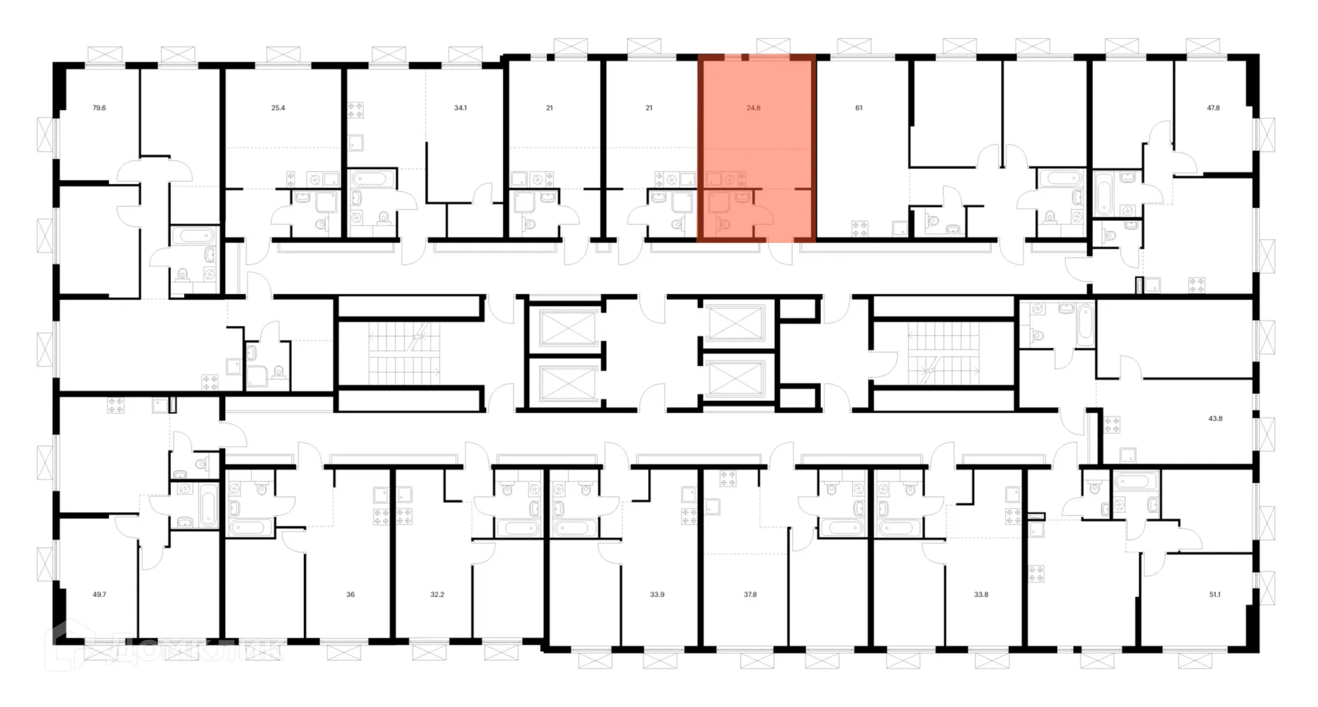 Фото квартиры в ЖК Яуза парк