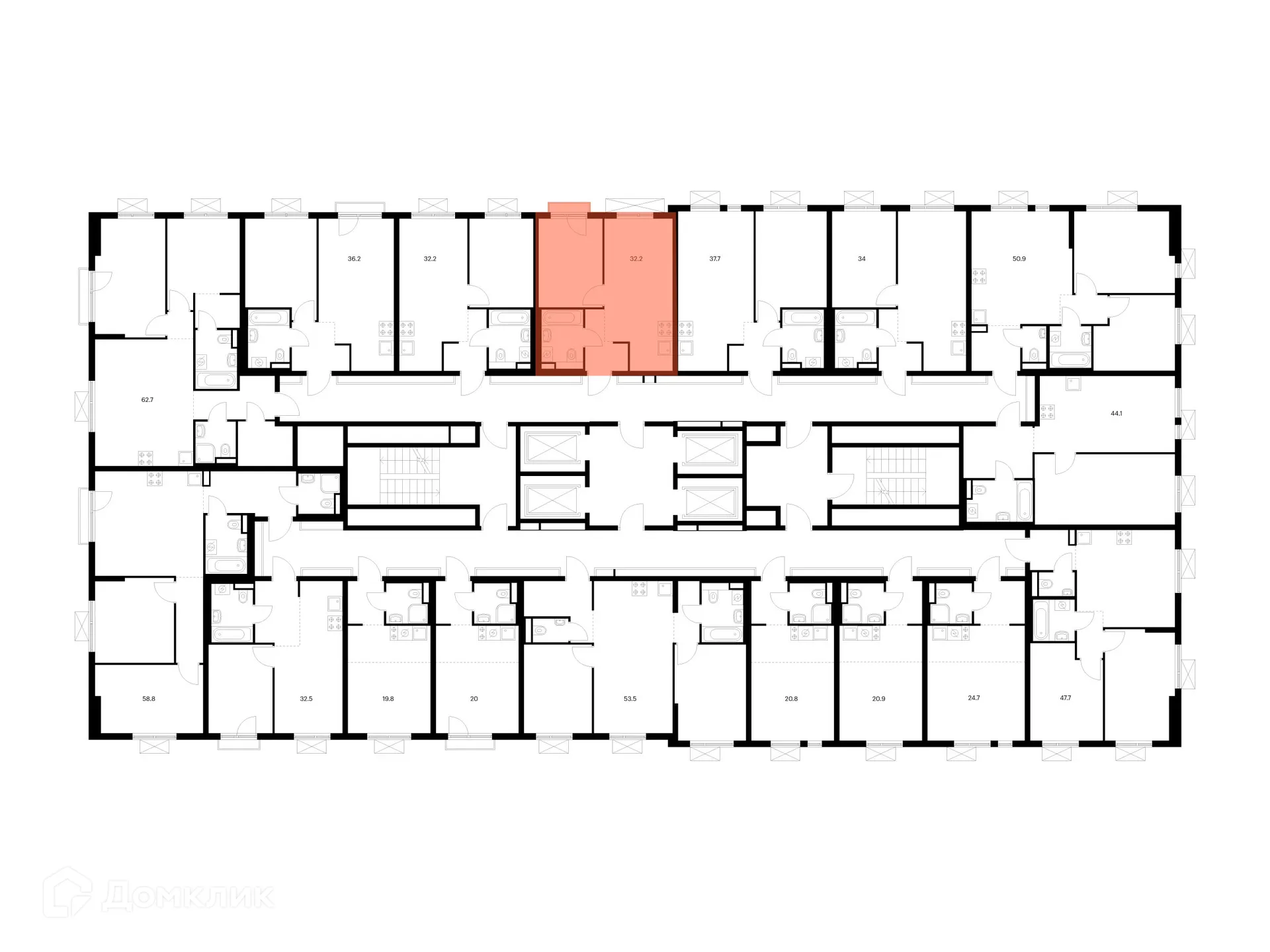 Фото квартиры в ЖК Яуза парк