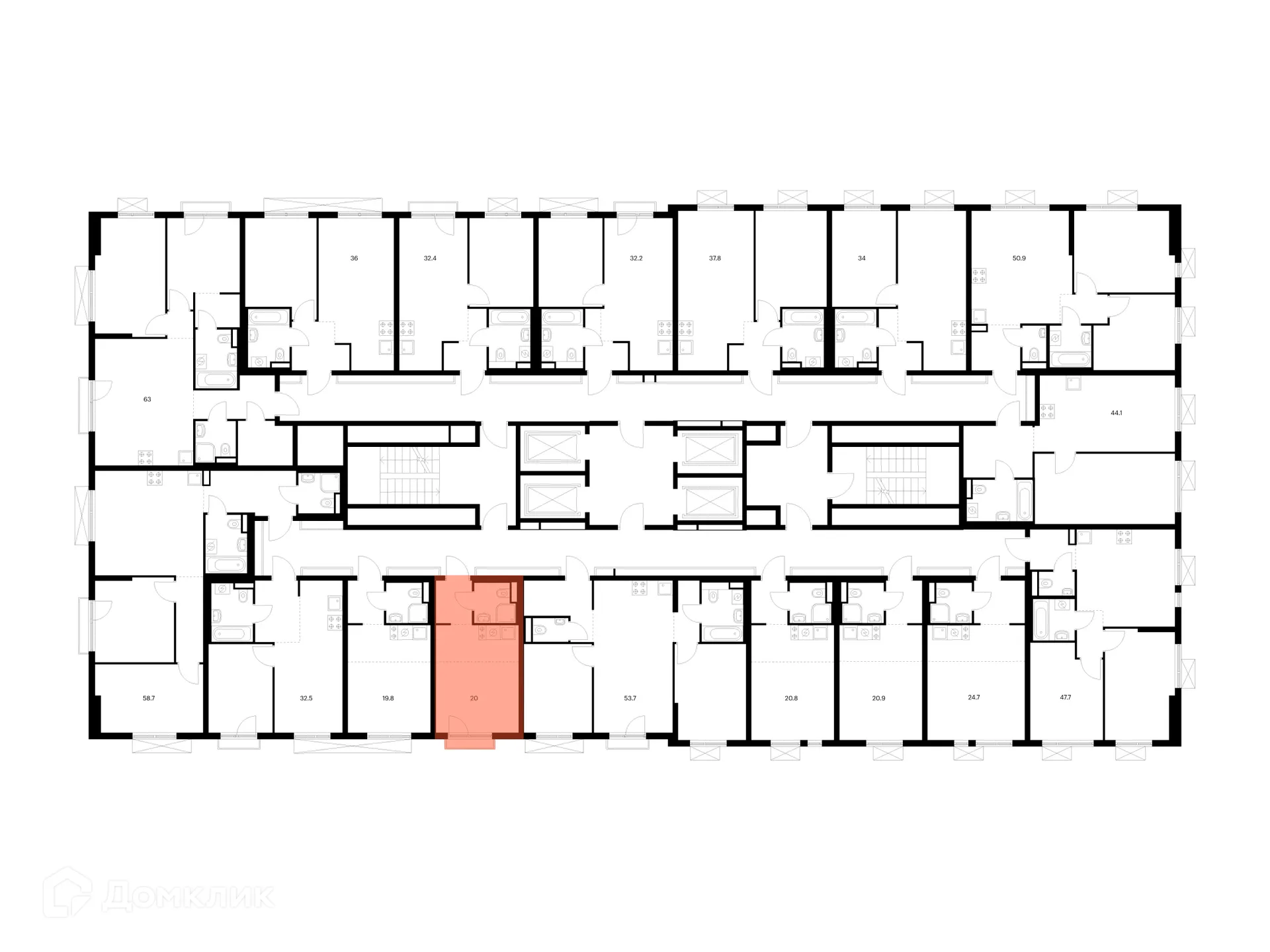 Фото квартиры в ЖК Яуза парк