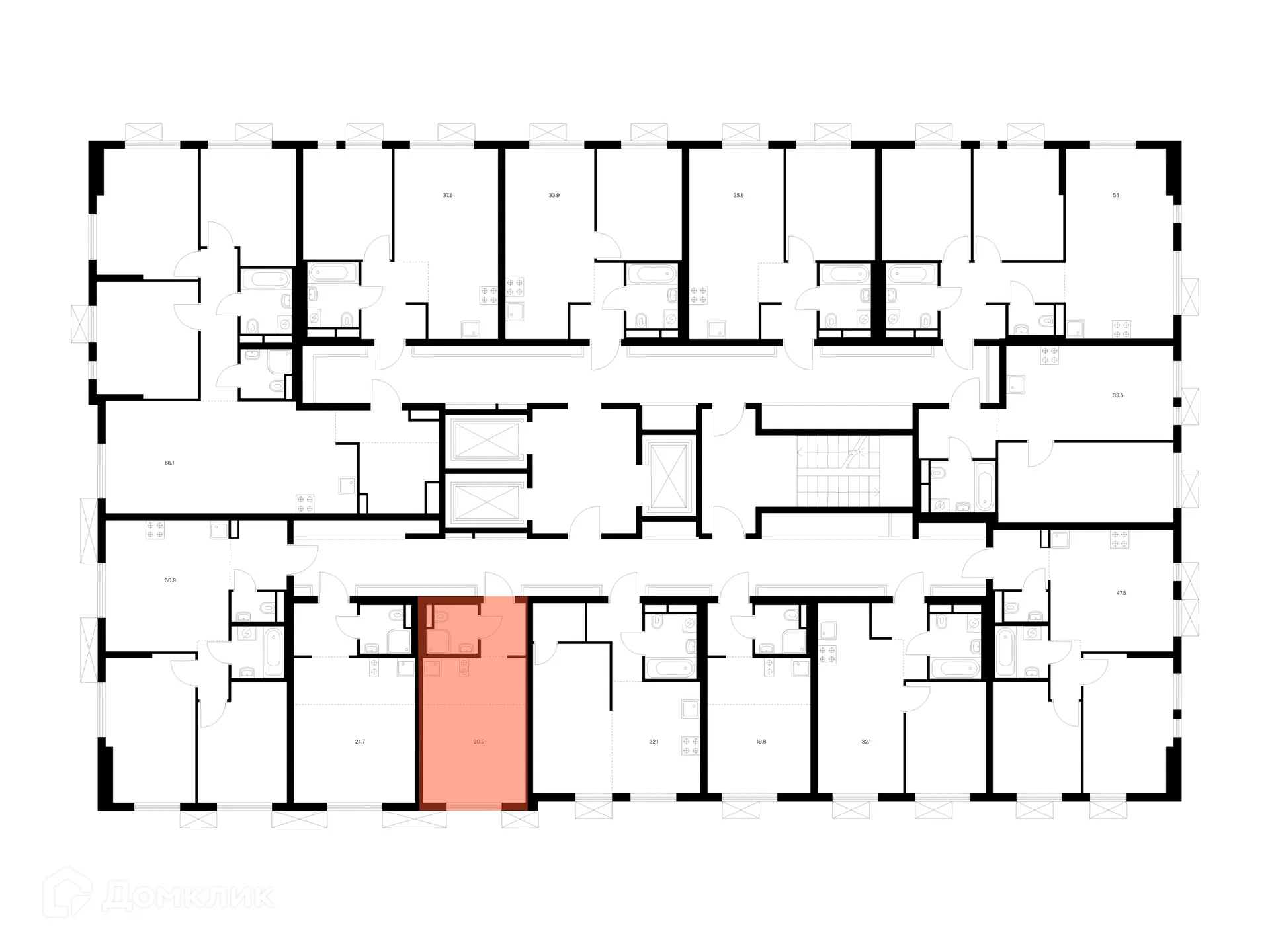 Фото квартиры в ЖК Яуза парк