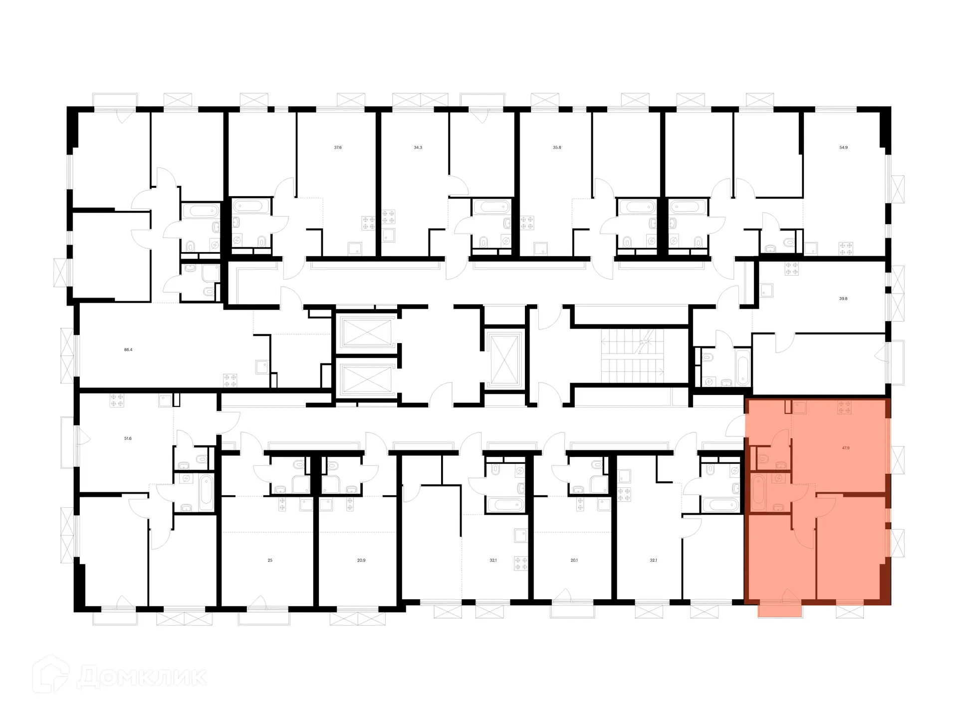 Фото квартиры в ЖК Яуза парк