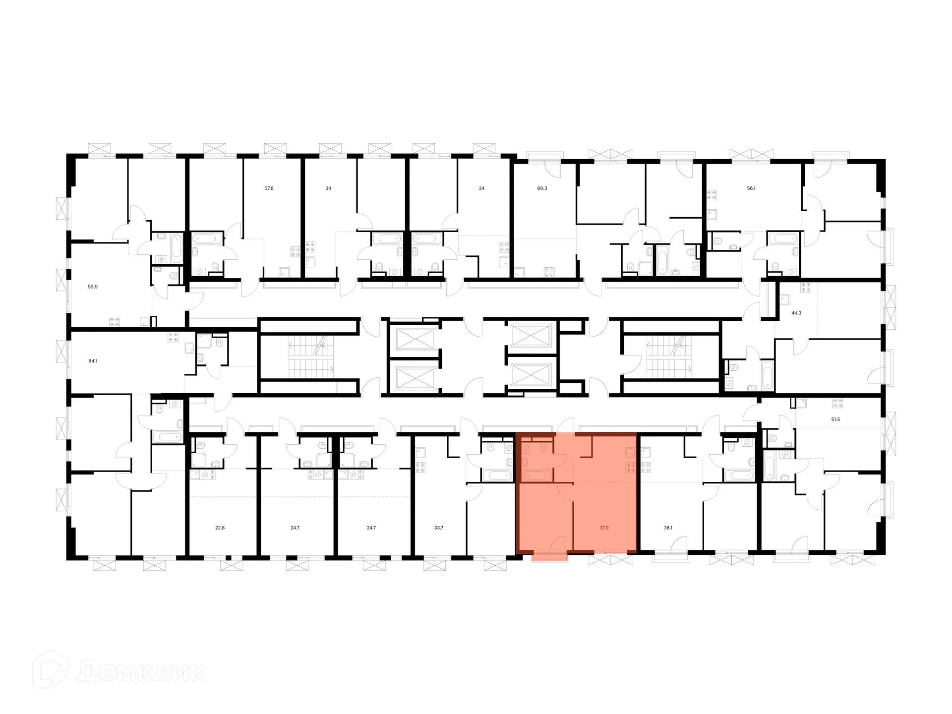 Фото квартиры в ЖК Яуза парк