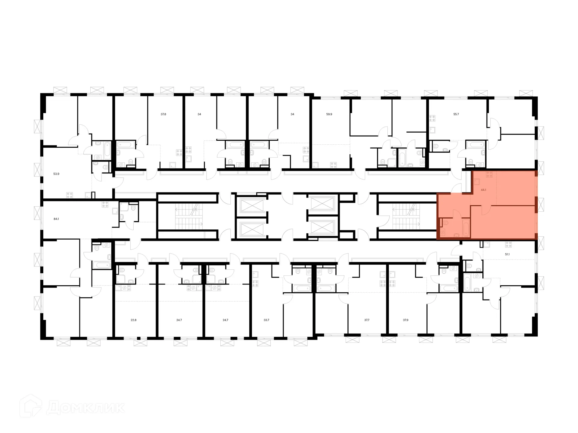 Фото квартиры в ЖК Яуза парк