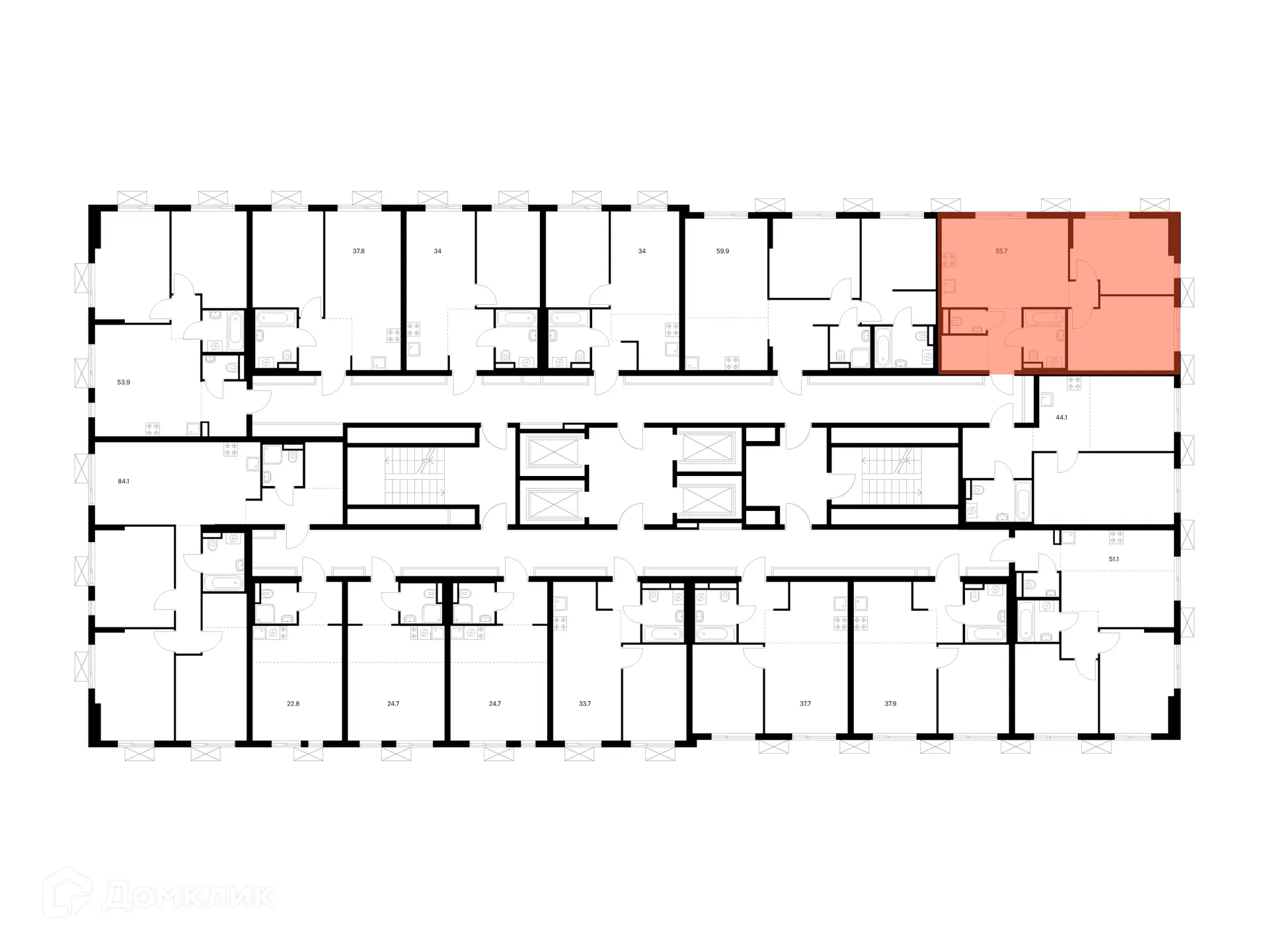 Фото квартиры в ЖК Яуза парк