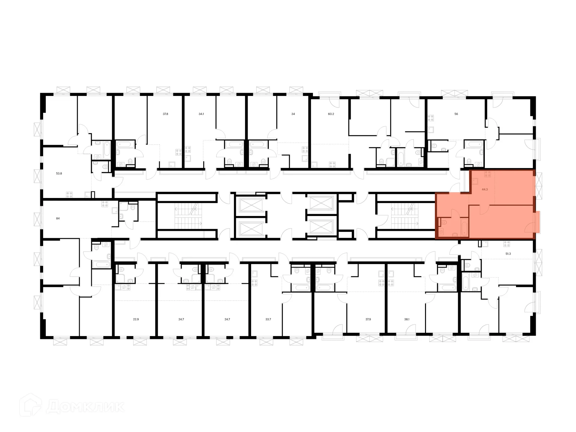 Фото квартиры в ЖК Яуза парк