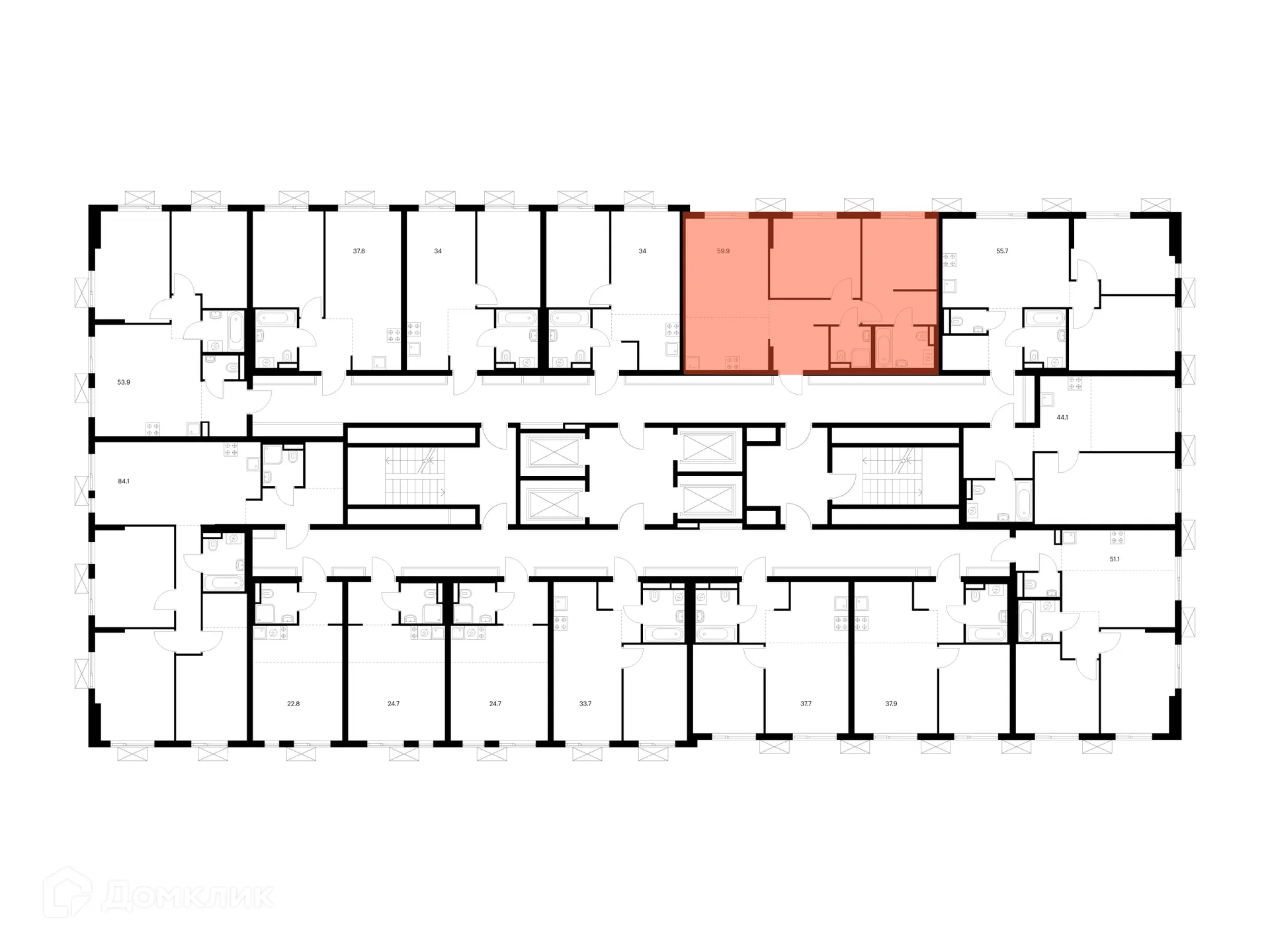 Фото квартиры в ЖК Яуза парк
