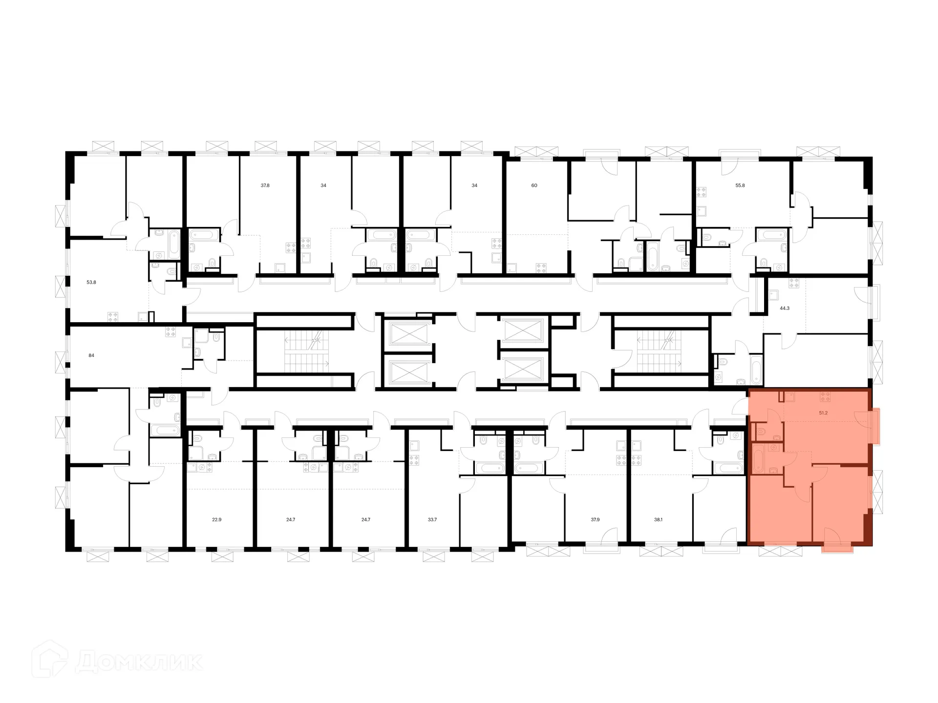 Фото квартиры в ЖК Яуза парк