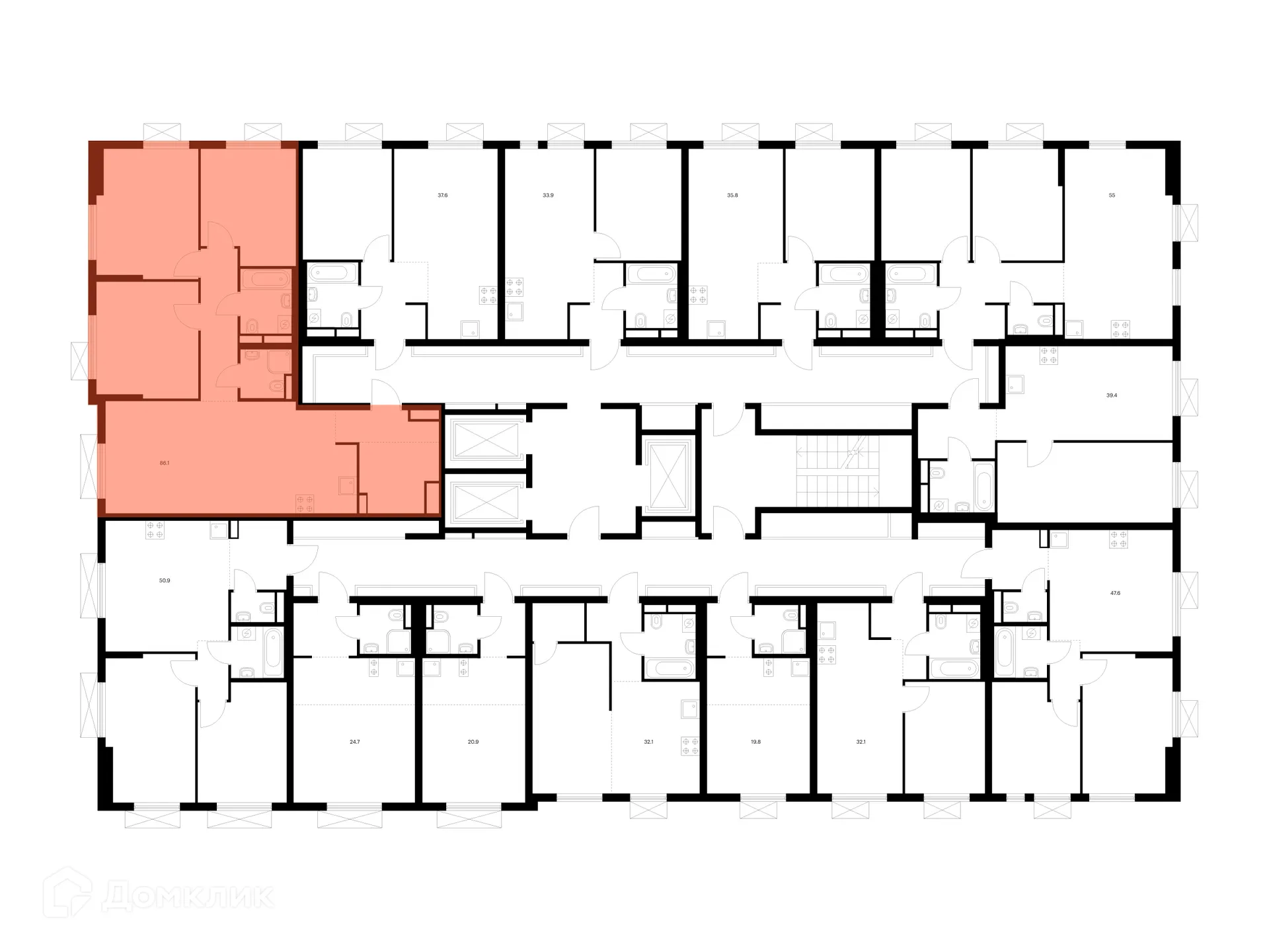 Фото квартиры в ЖК Яуза парк