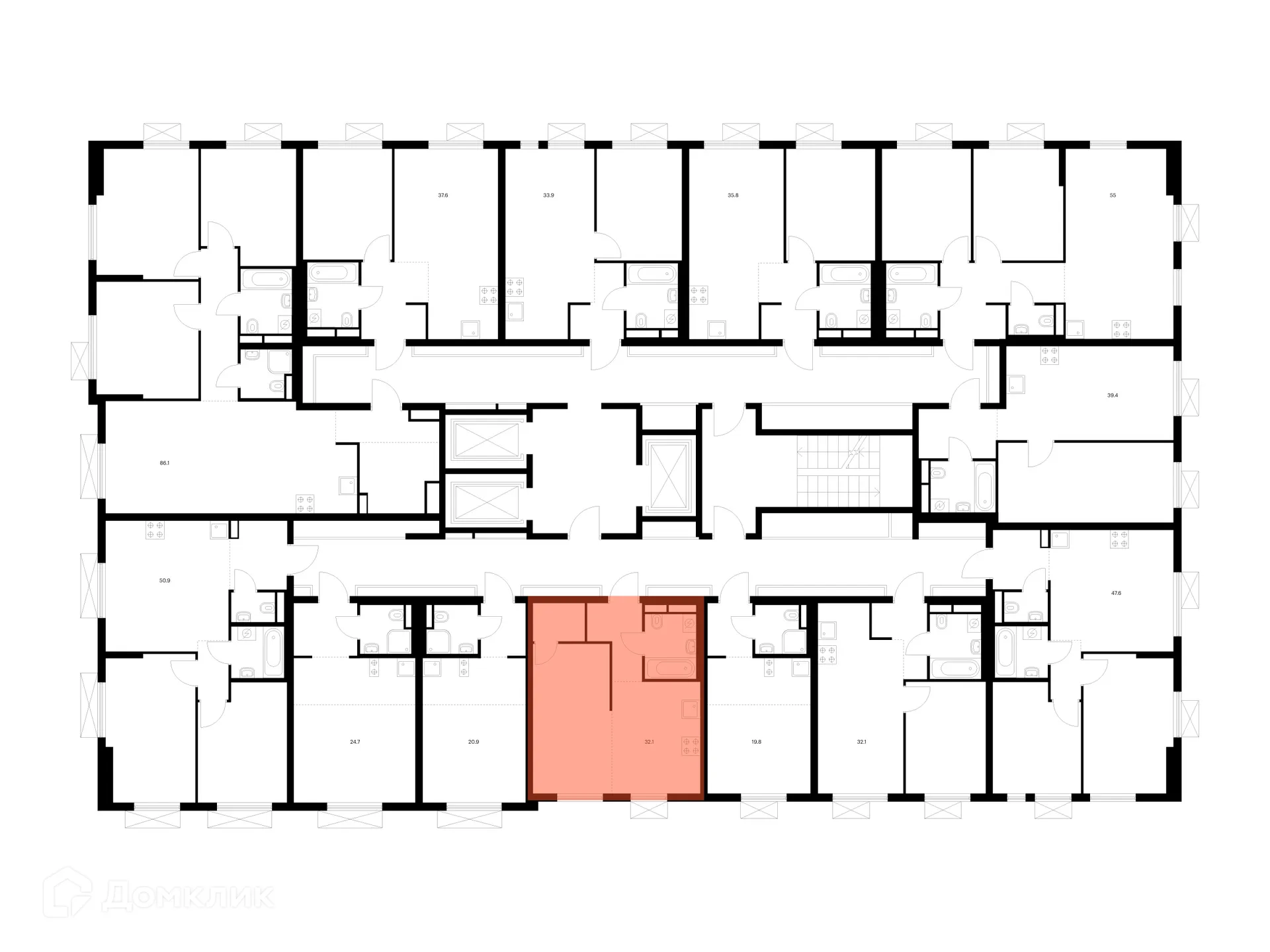 Фото квартиры в ЖК Яуза парк