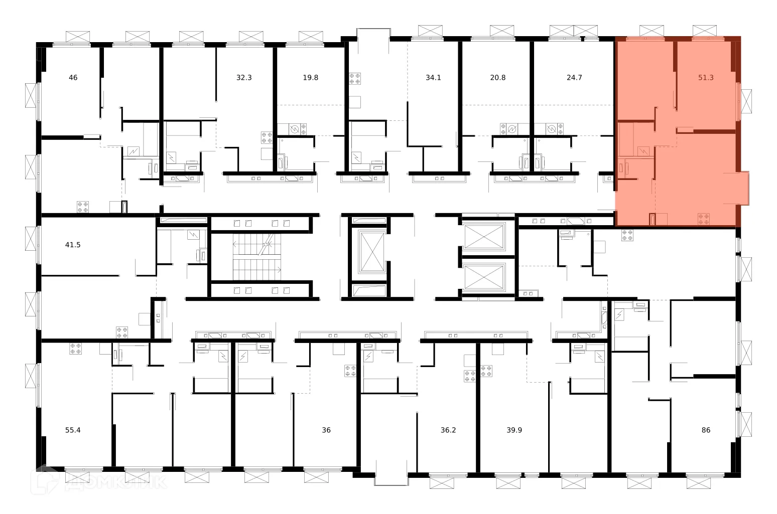 Фото квартиры в ЖК Яуза парк