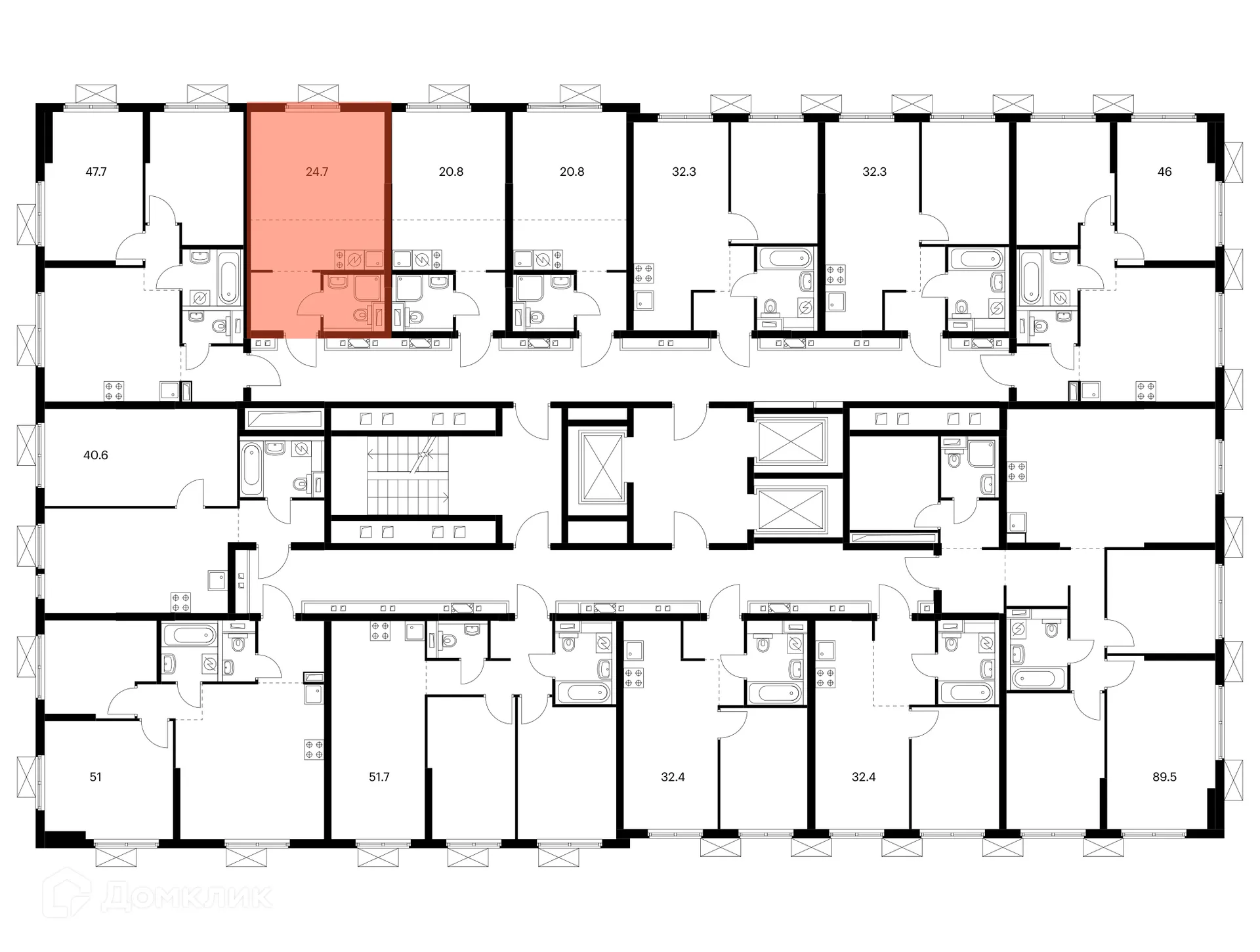 Фото квартиры в ЖК Яуза парк