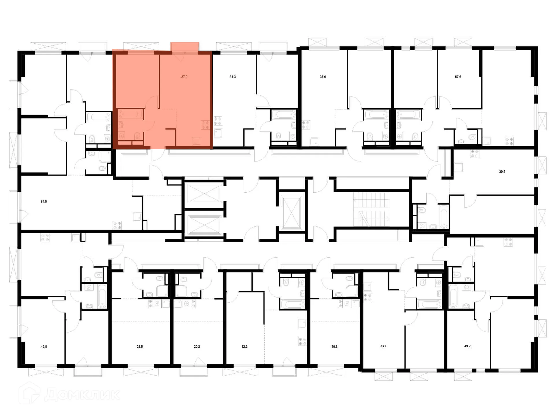 Фото квартиры в ЖК Яуза парк