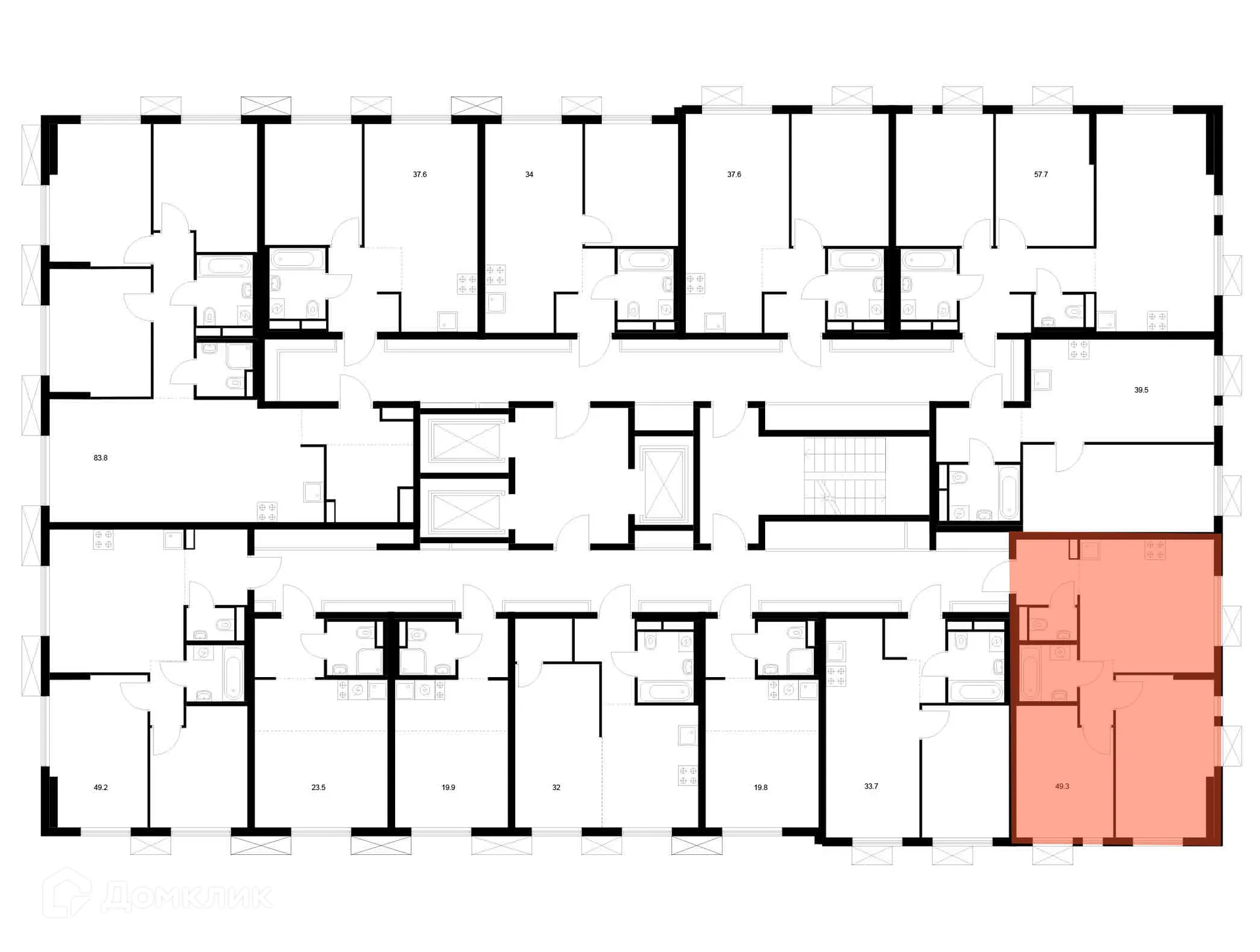 Фото квартиры в ЖК Яуза парк