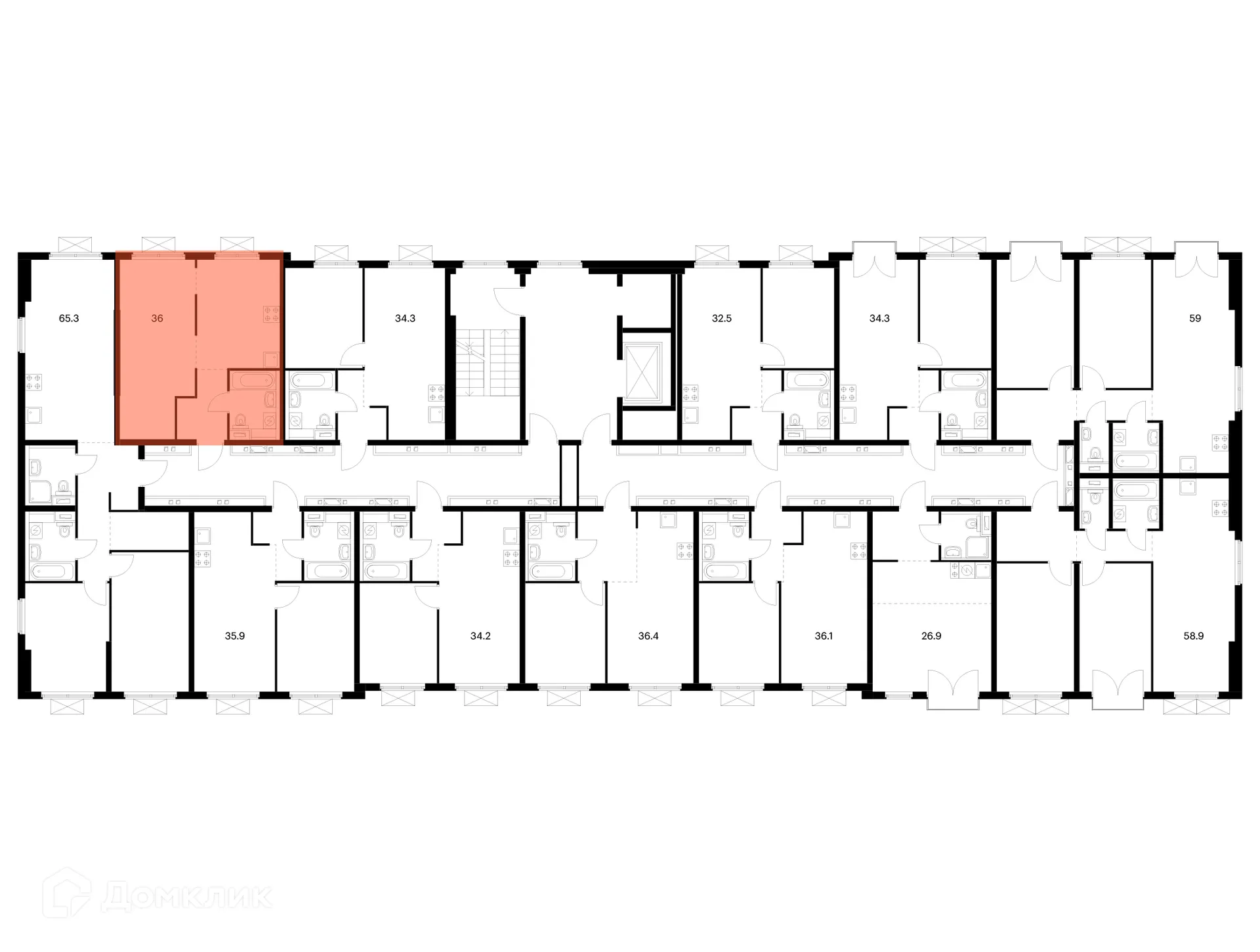 Фото квартиры в ЖК Яуза парк