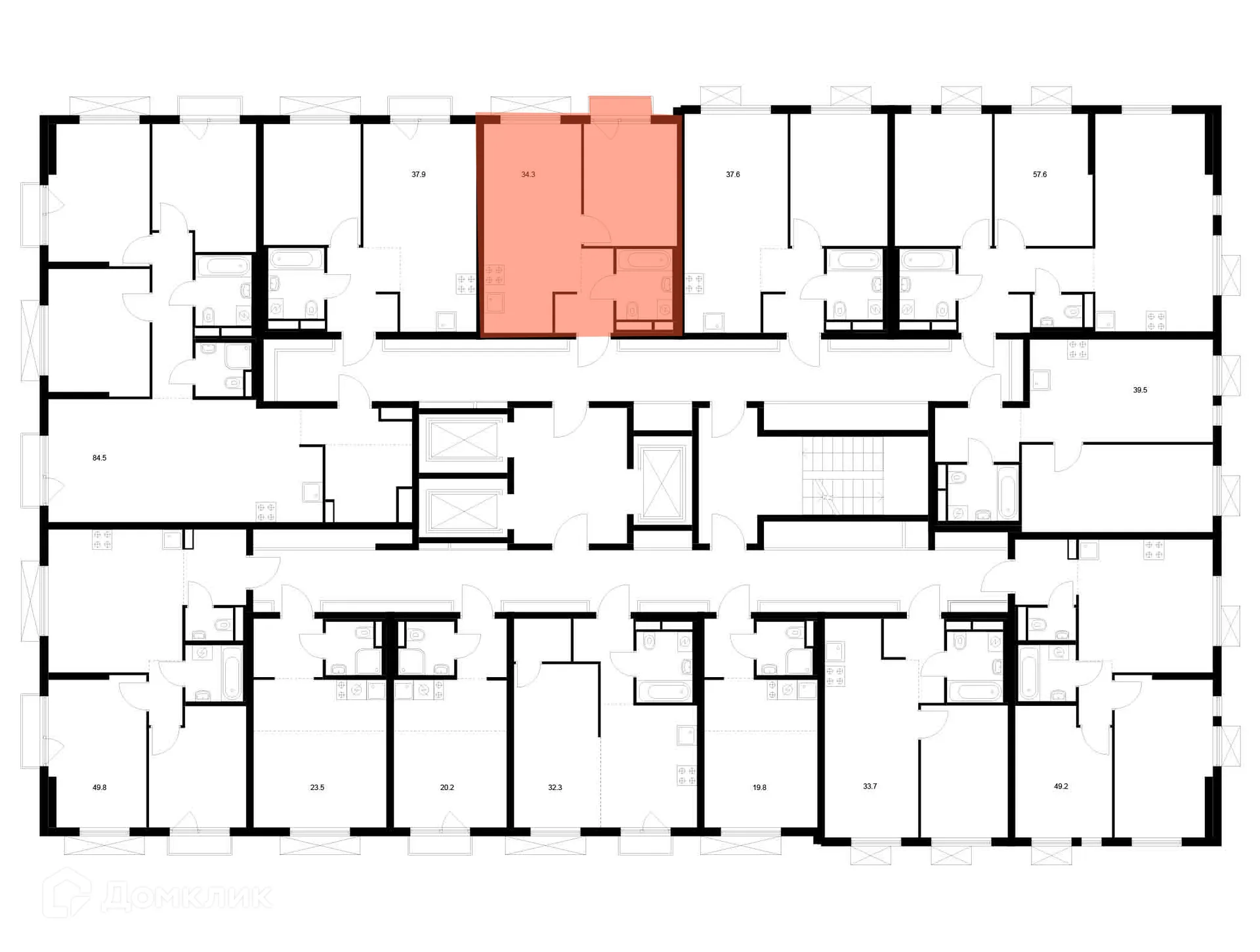 Фото квартиры в ЖК Яуза парк