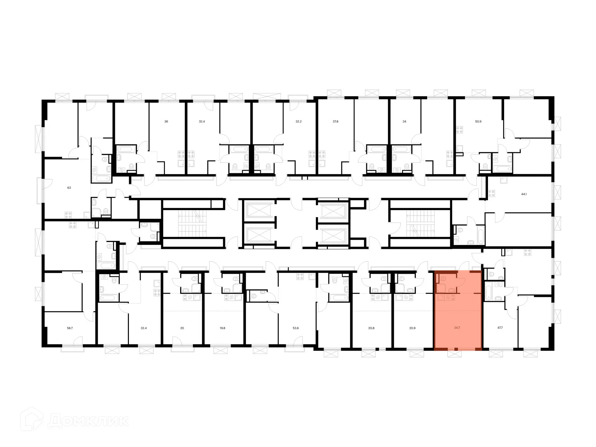 Фото квартиры в ЖК Яуза парк