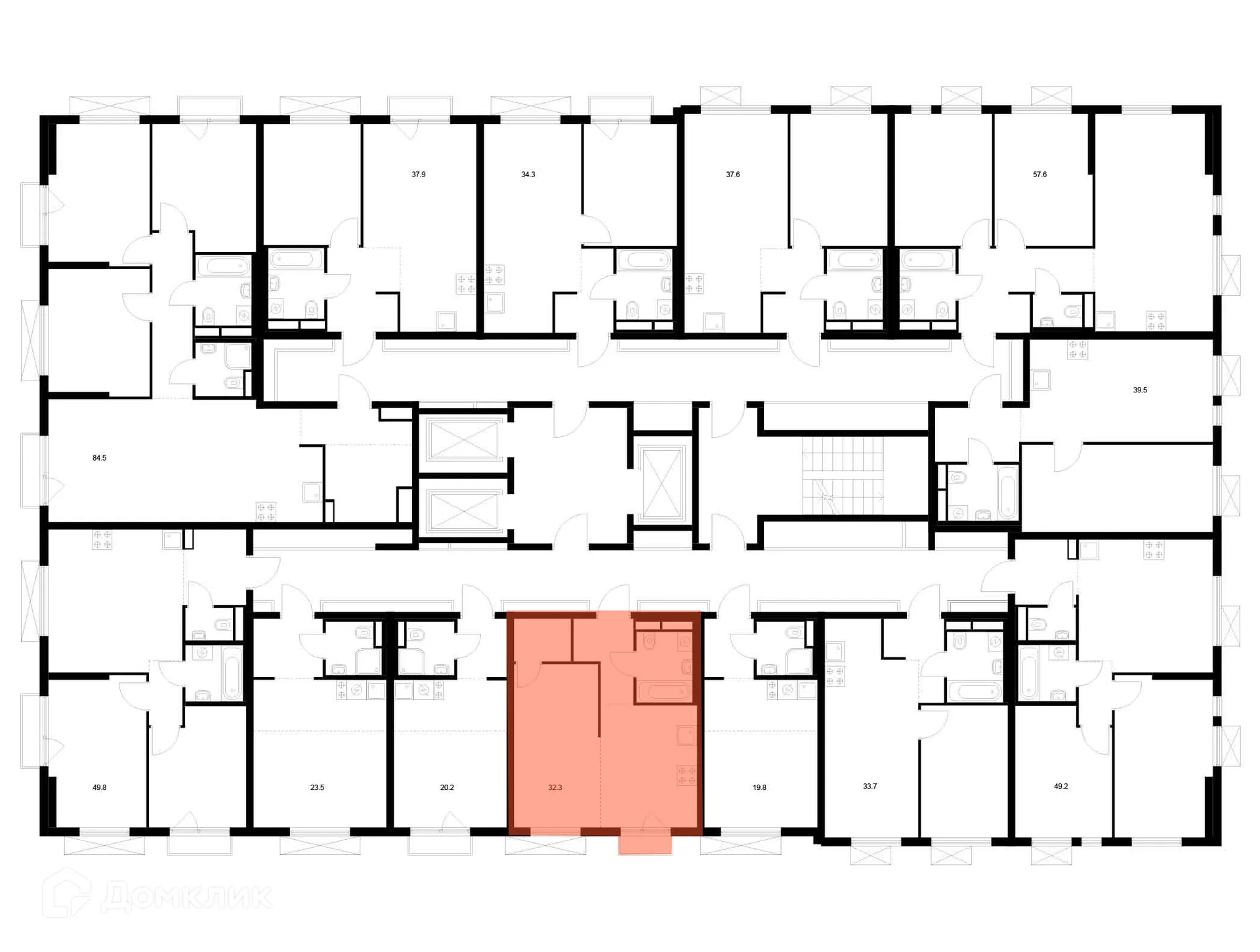 Фото квартиры в ЖК Яуза парк