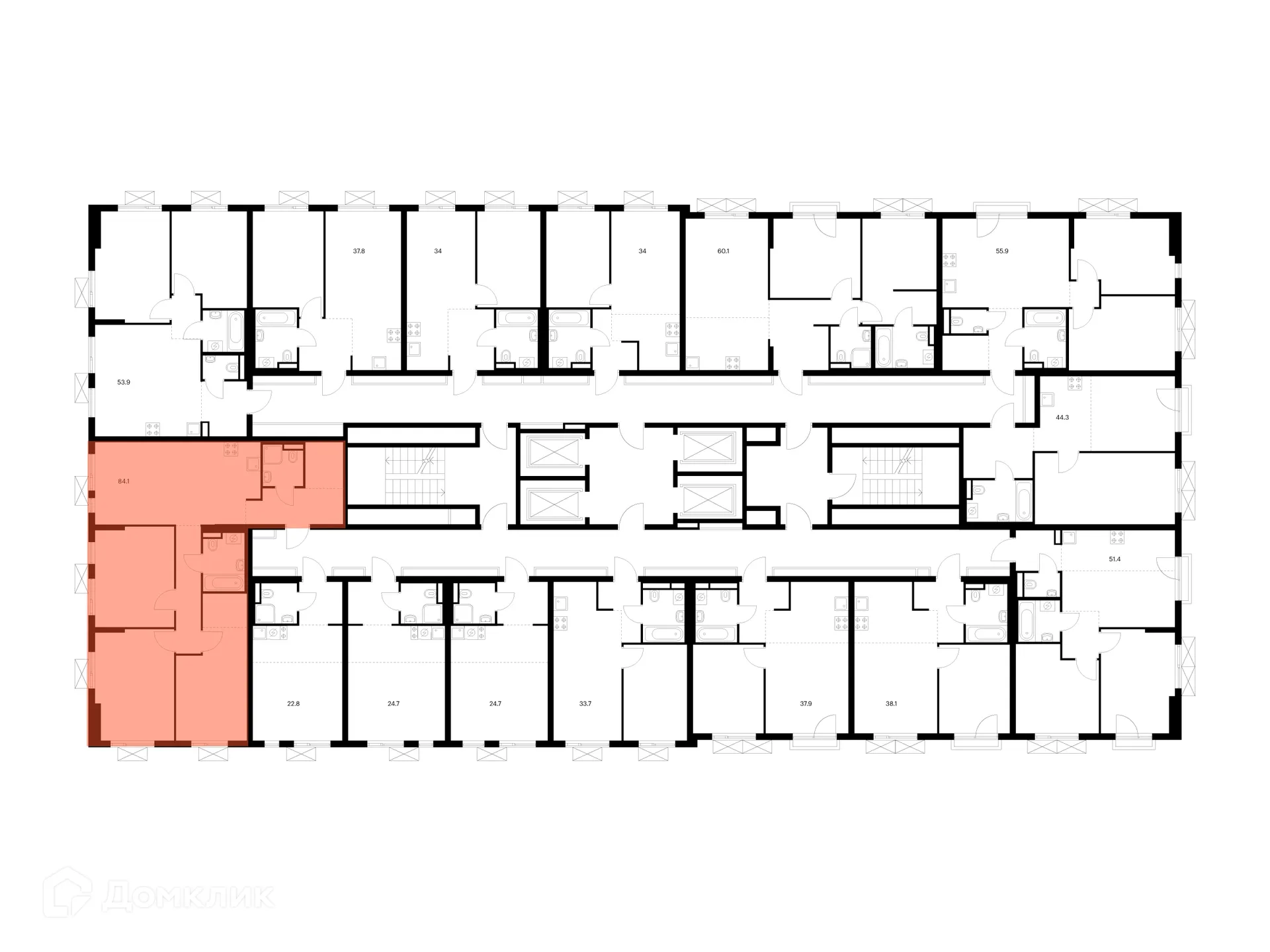 Фото квартиры в ЖК Яуза парк