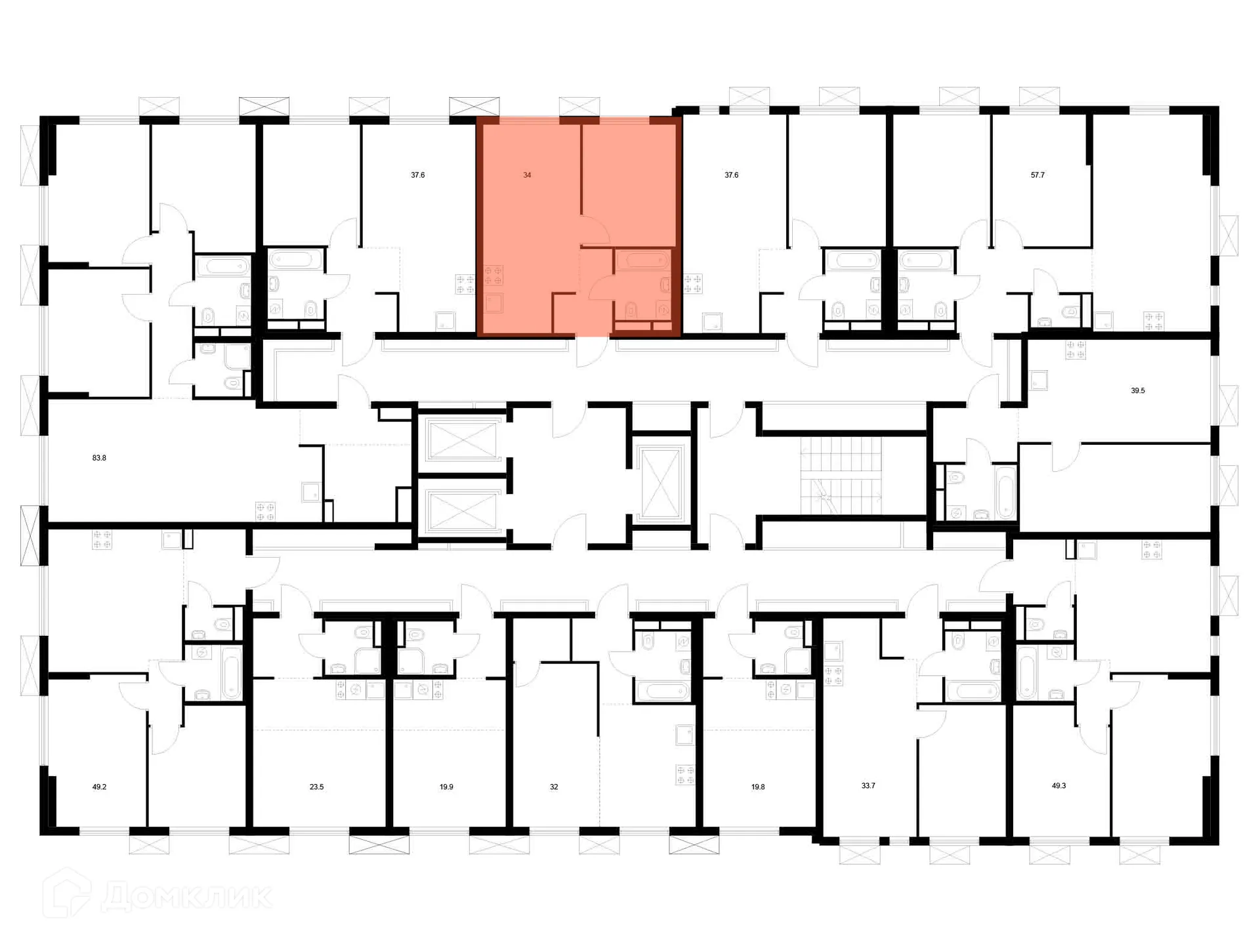 Фото квартиры в ЖК Яуза парк