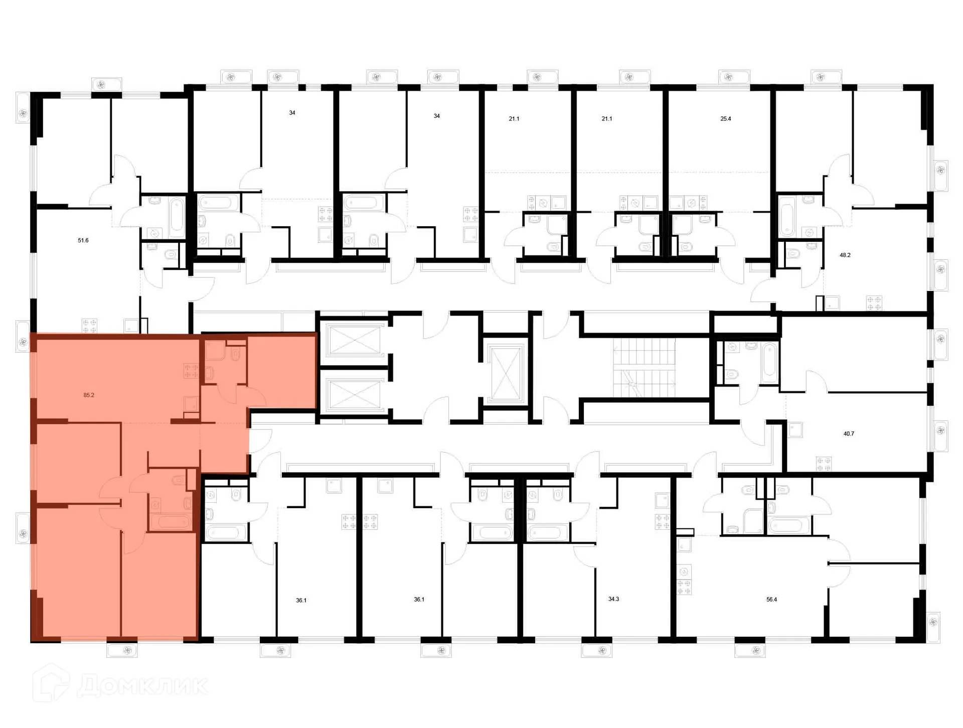 Фото квартиры в ЖК Яуза парк