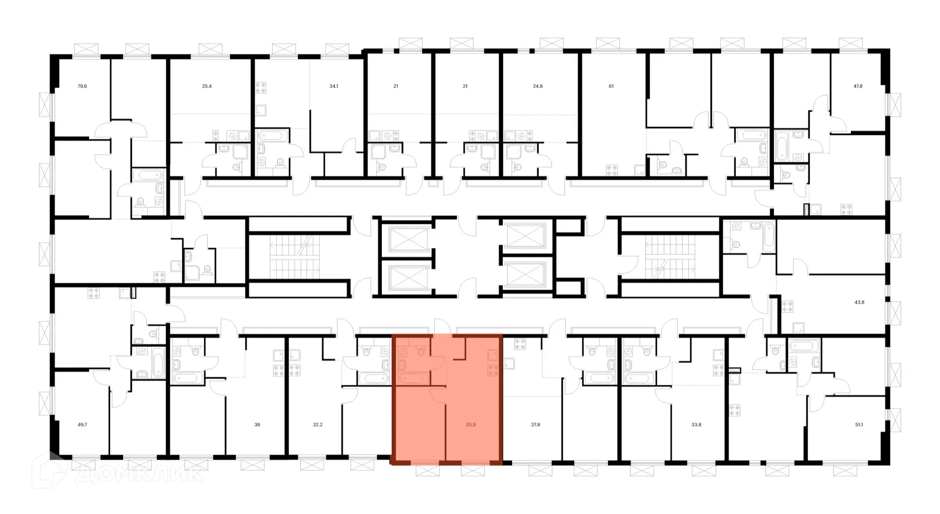 Фото квартиры в ЖК Яуза парк