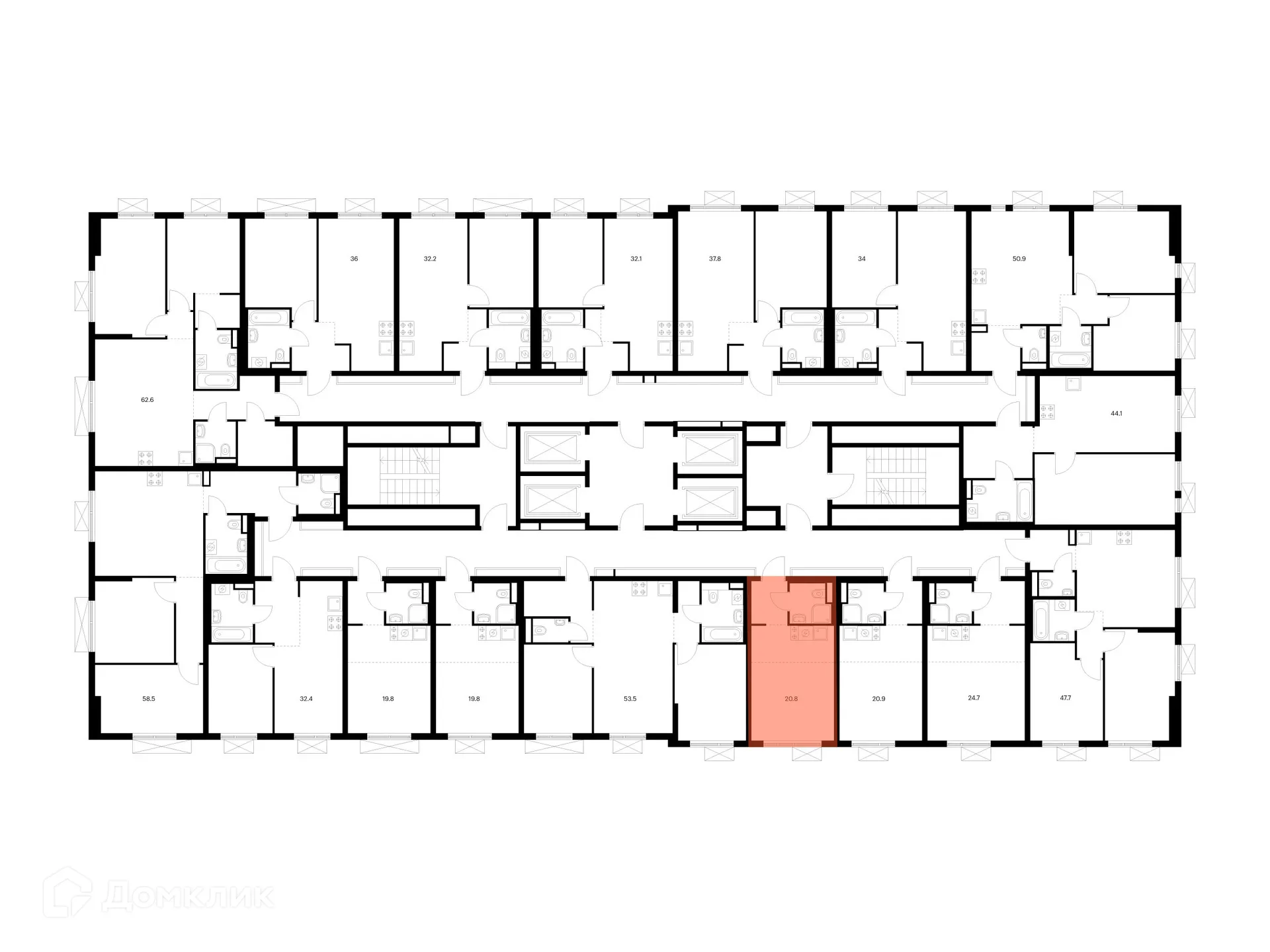 Фото квартиры в ЖК Яуза парк