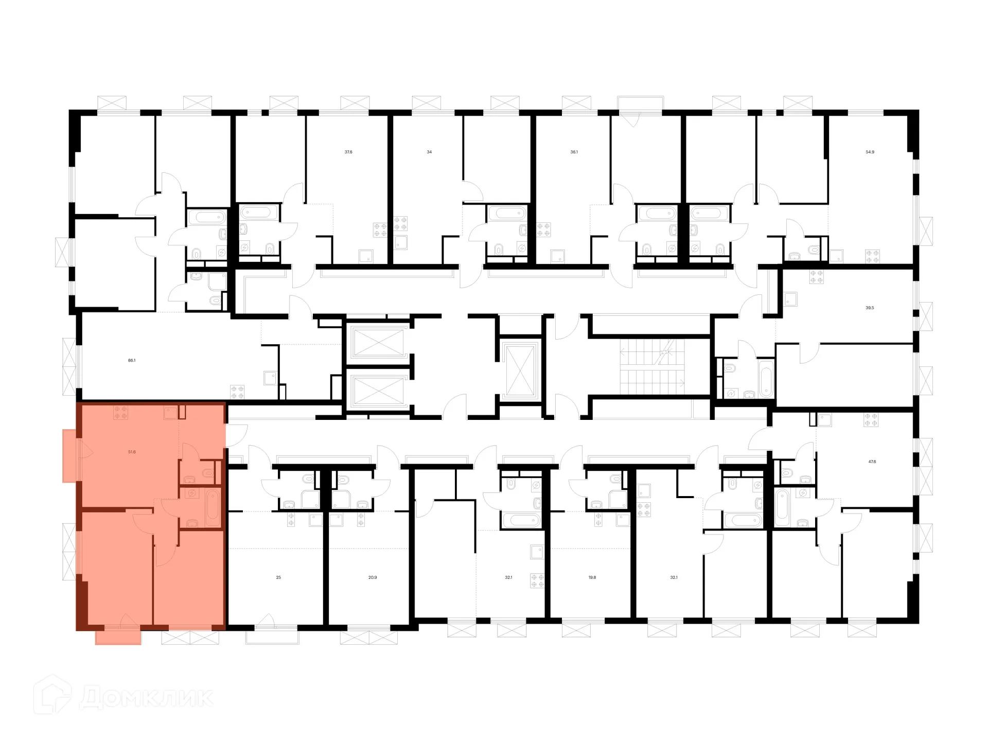 Фото квартиры в ЖК Яуза парк
