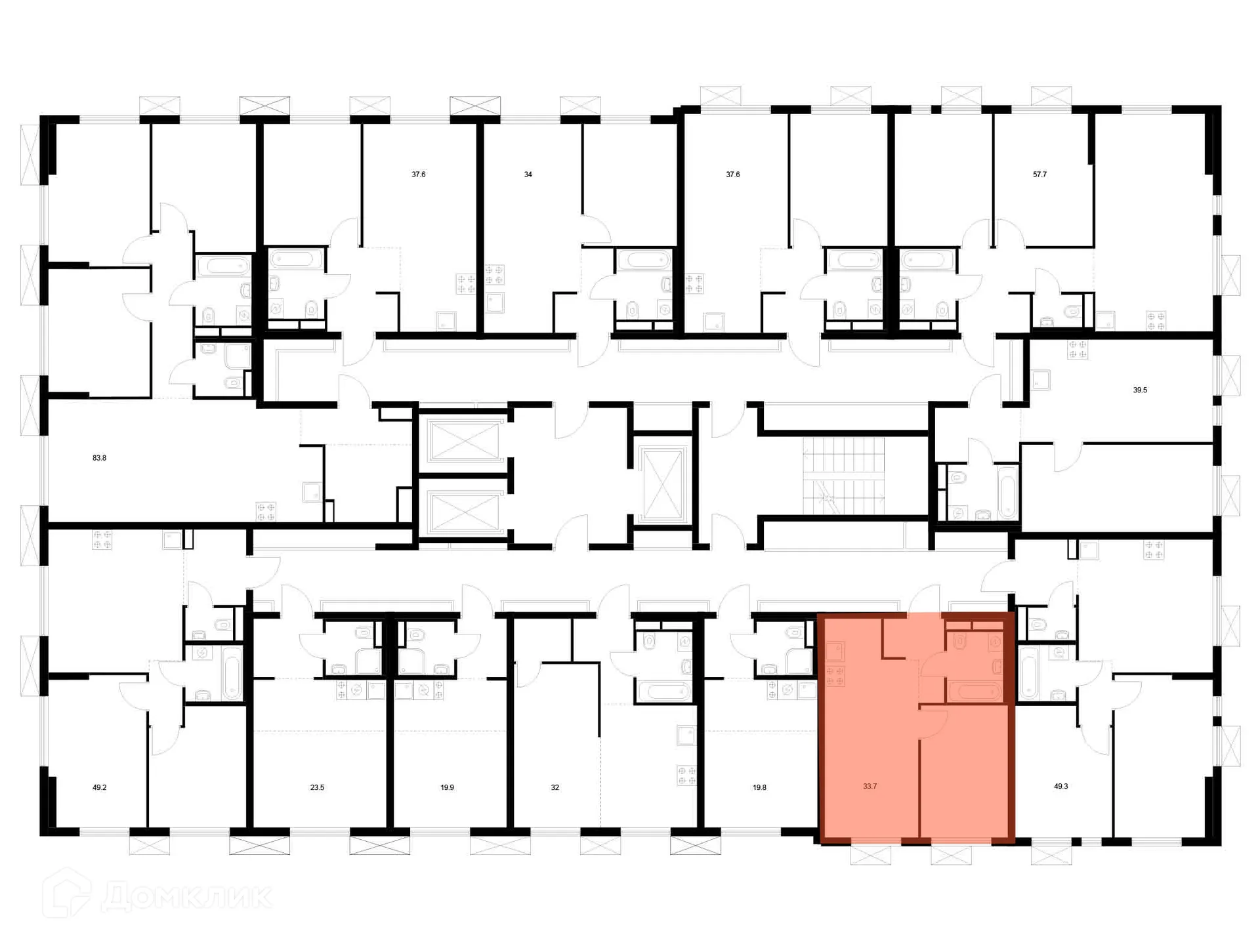 Фото квартиры в ЖК Яуза парк