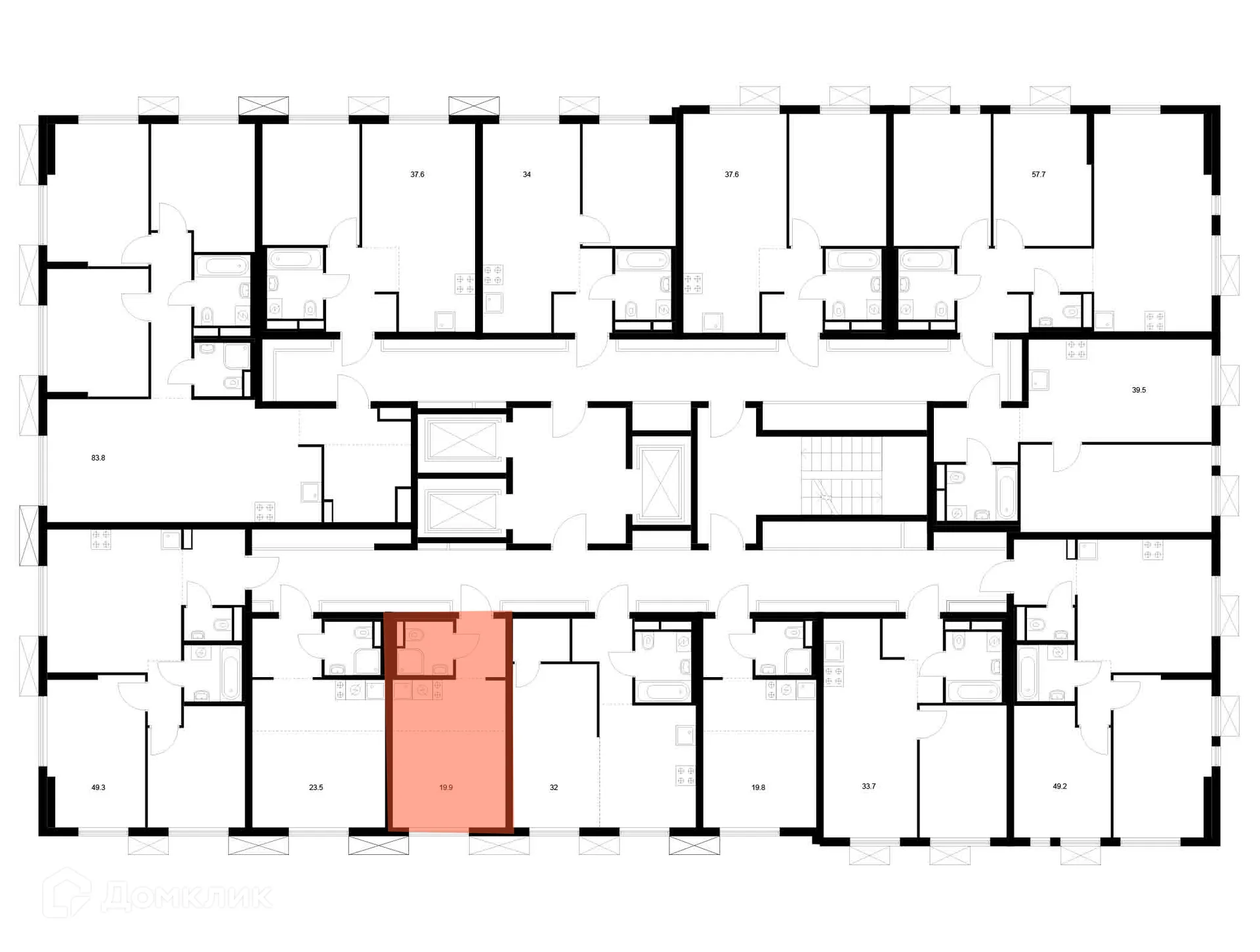 Фото квартиры в ЖК Яуза парк