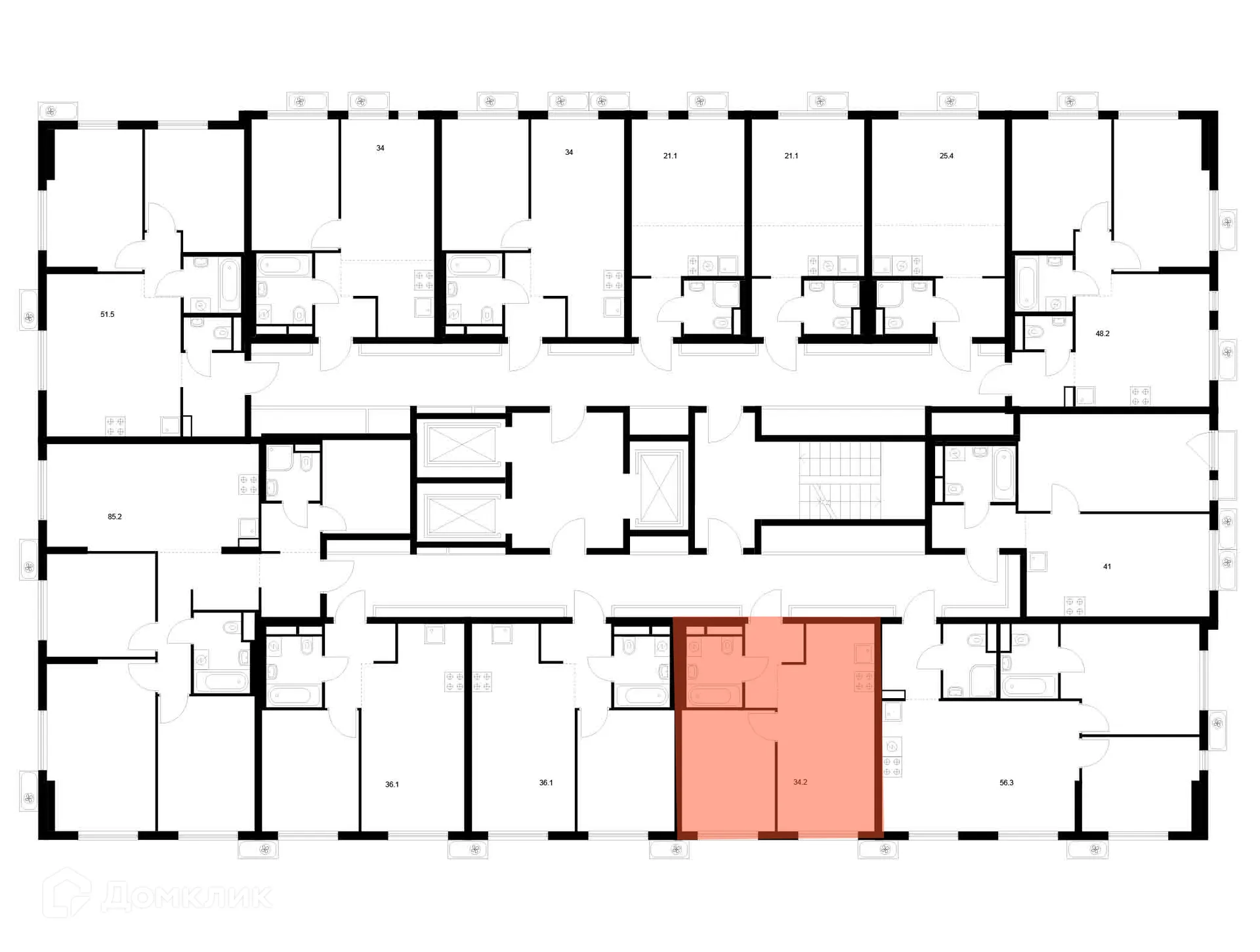 Фото квартиры в ЖК Яуза парк