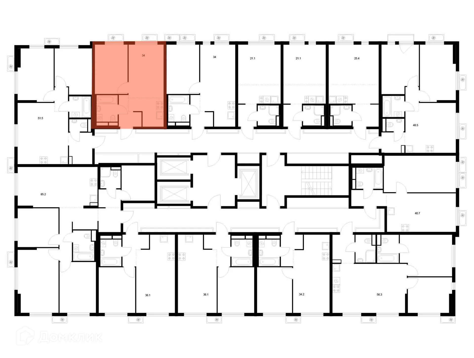 Фото квартиры в ЖК Яуза парк